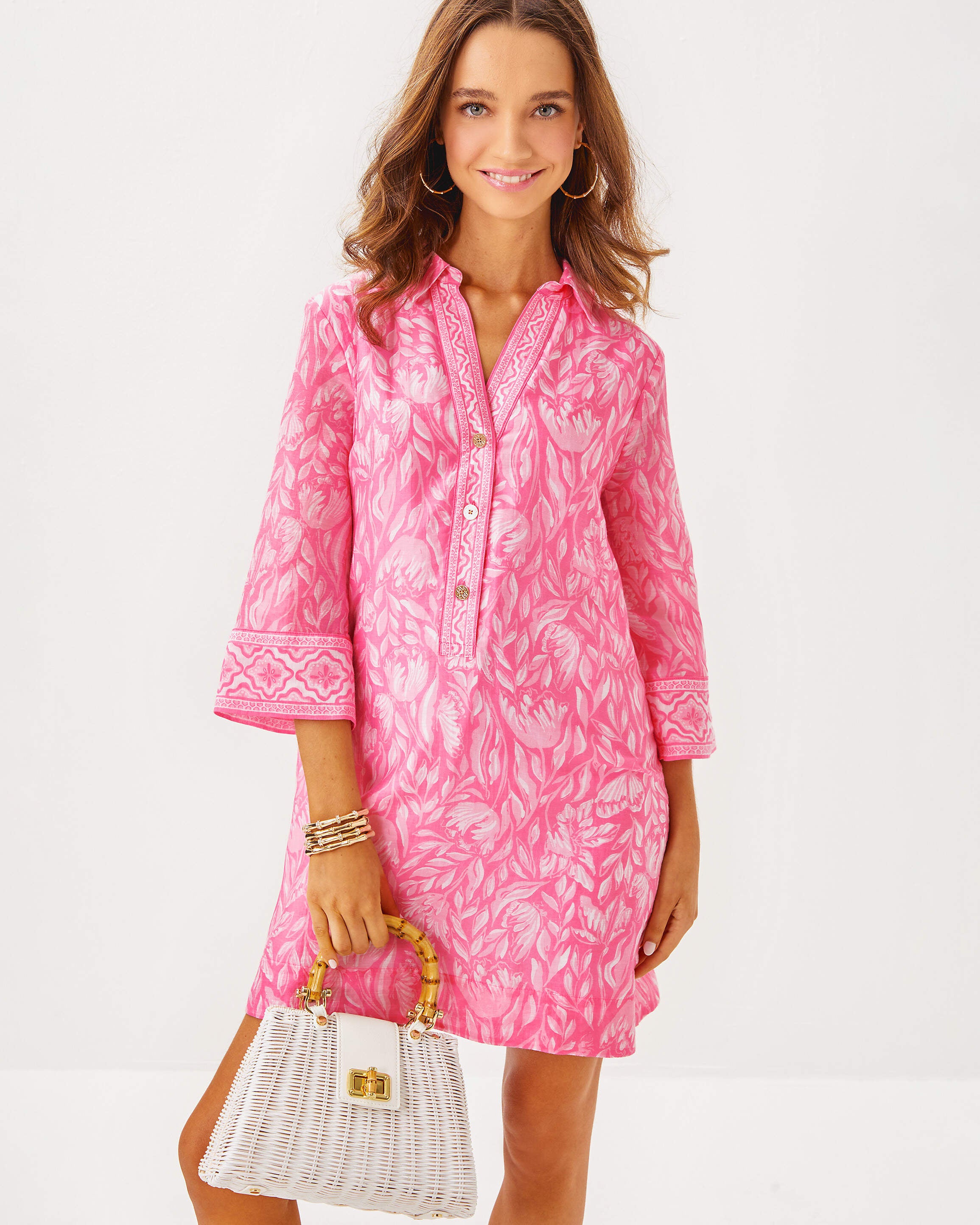 Lilly Pulitzer Daphnie Tunic Dress - Rousseau Pink Lilly Pulitzer Daphnie Tunic Dress - Rousseau Pink