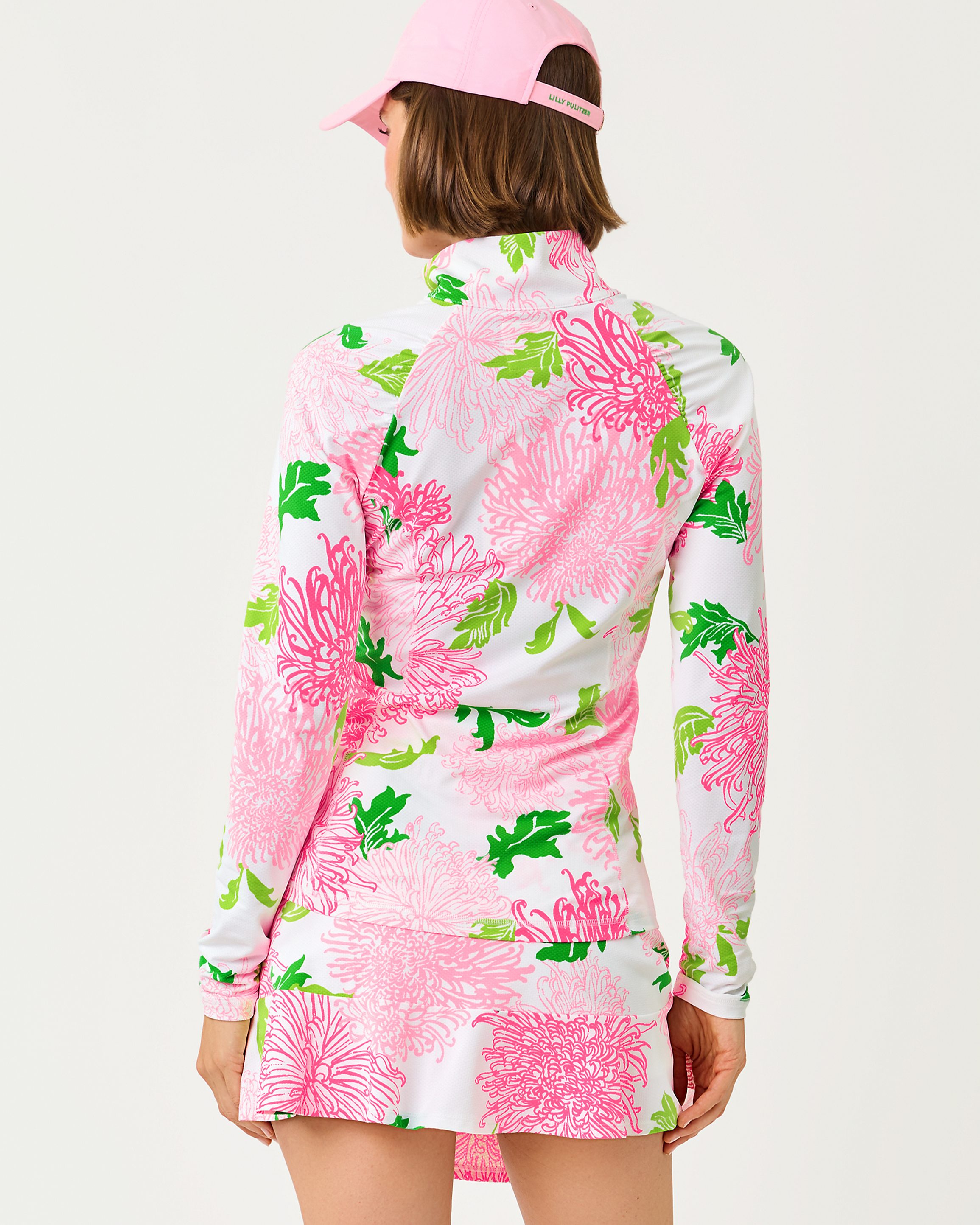JUSTINE HALF ZIP UPF 50+