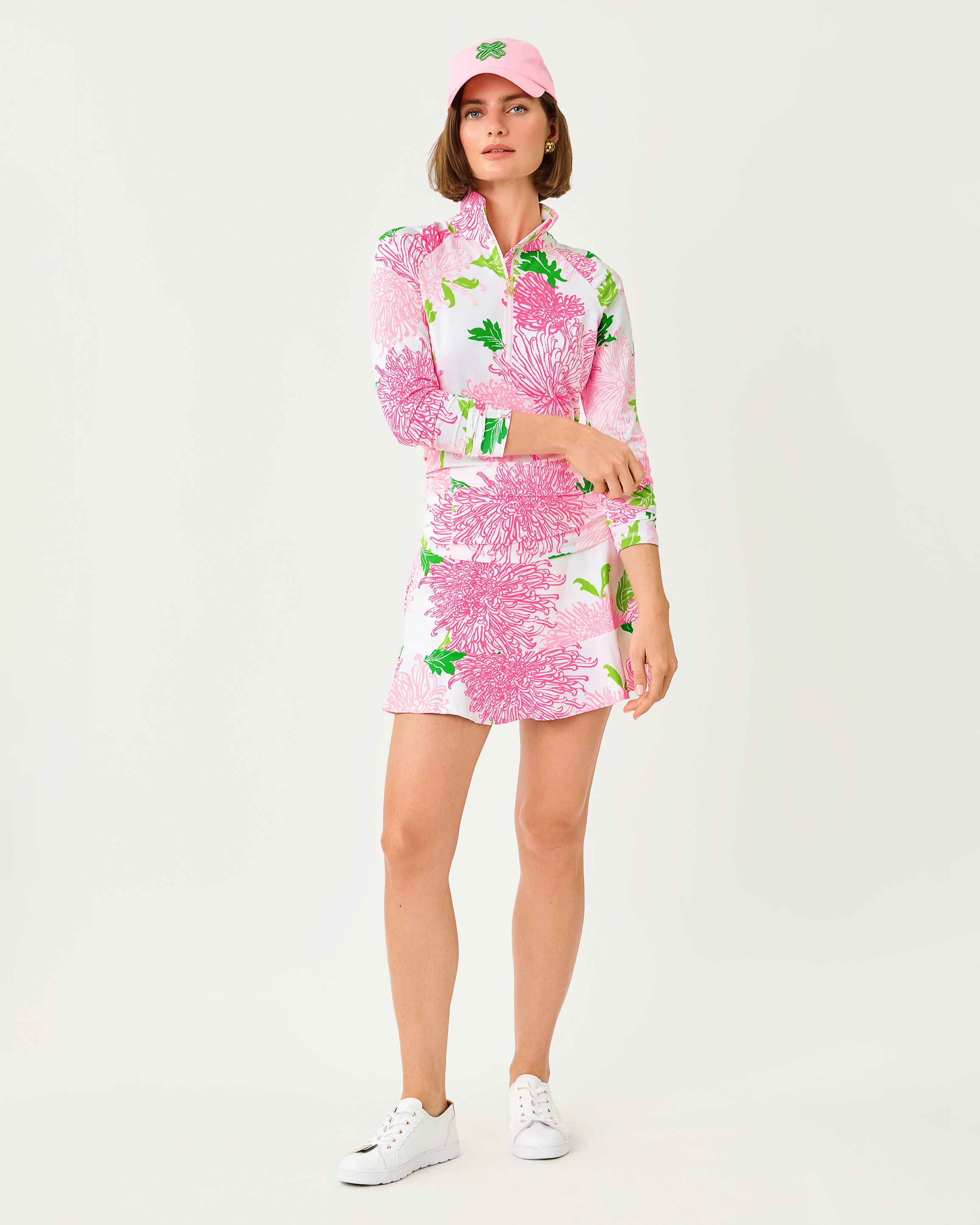 JUSTINE HALF ZIP UPF 50+