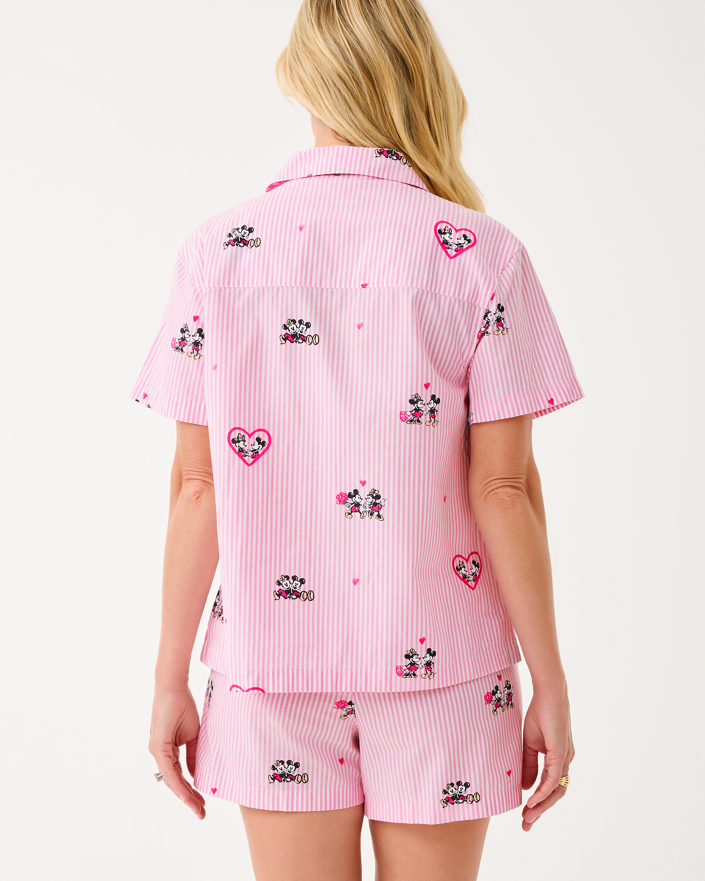 Mari Pj Button-up Top