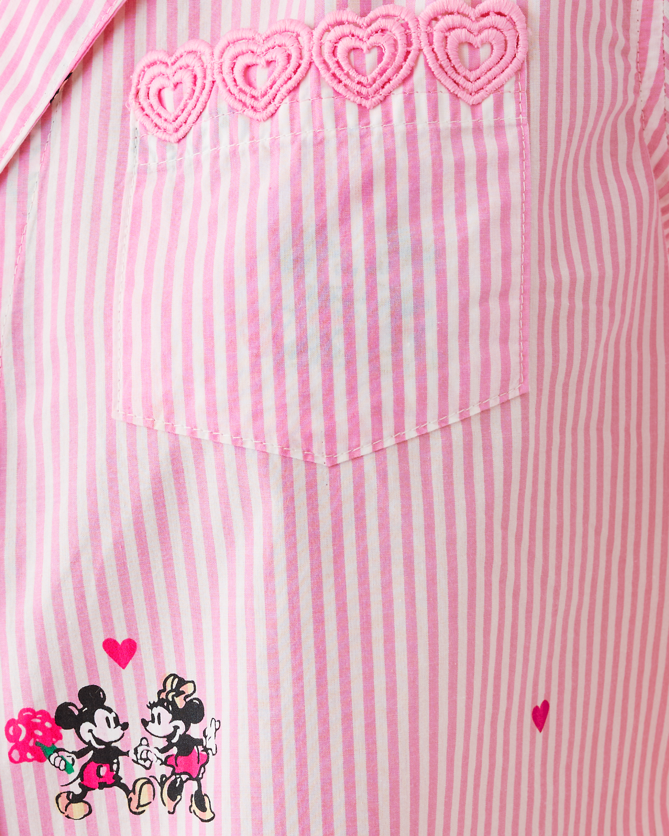 Mari Pj Button-up Top
