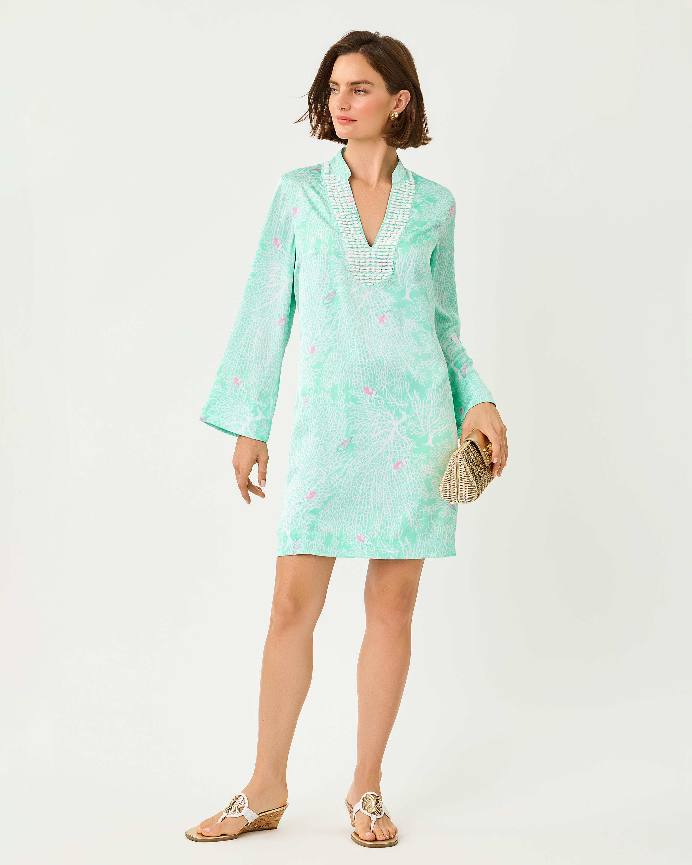 IRELLA CAFTAN DRESS