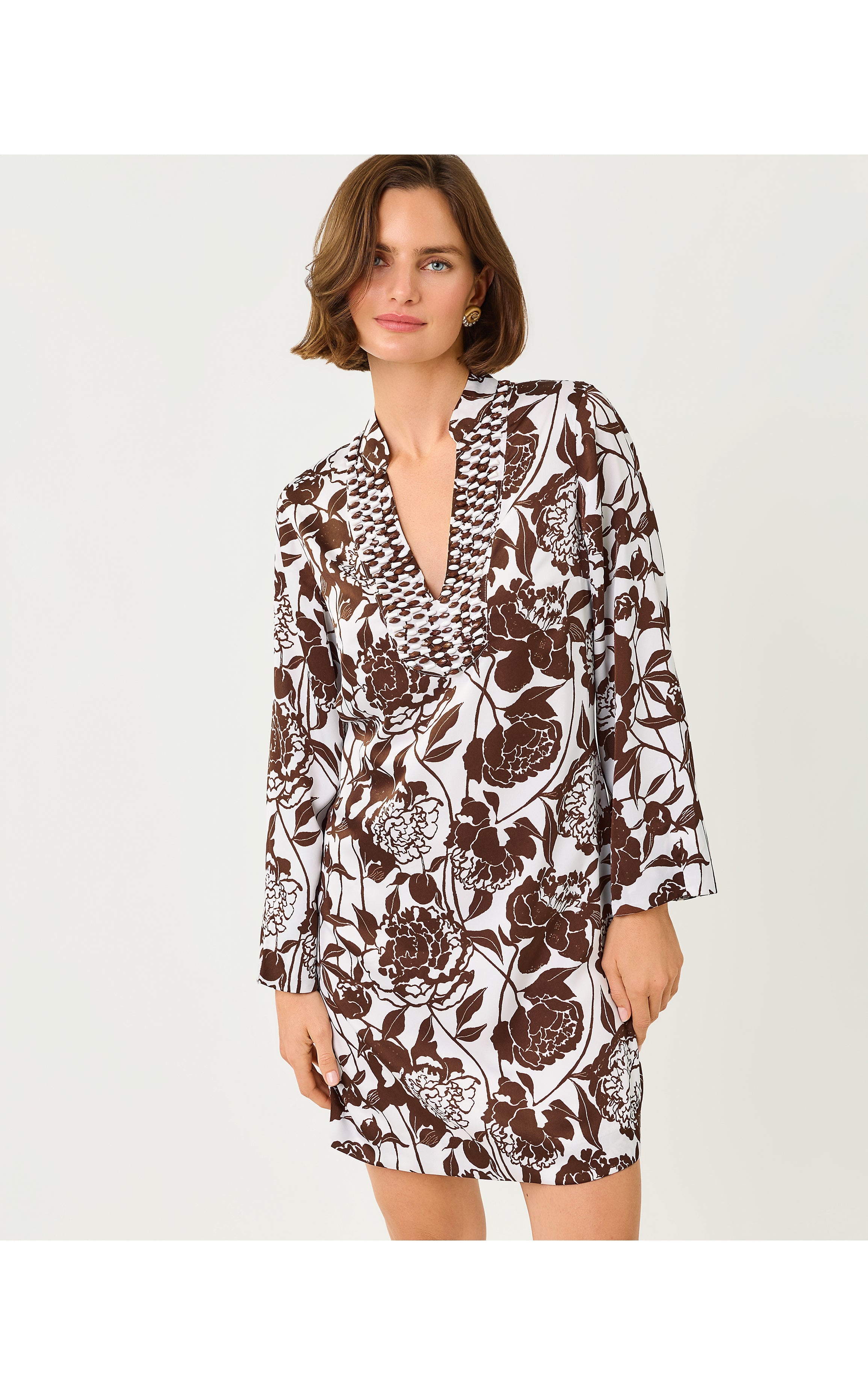 Irella Caftan Dress - Resort White