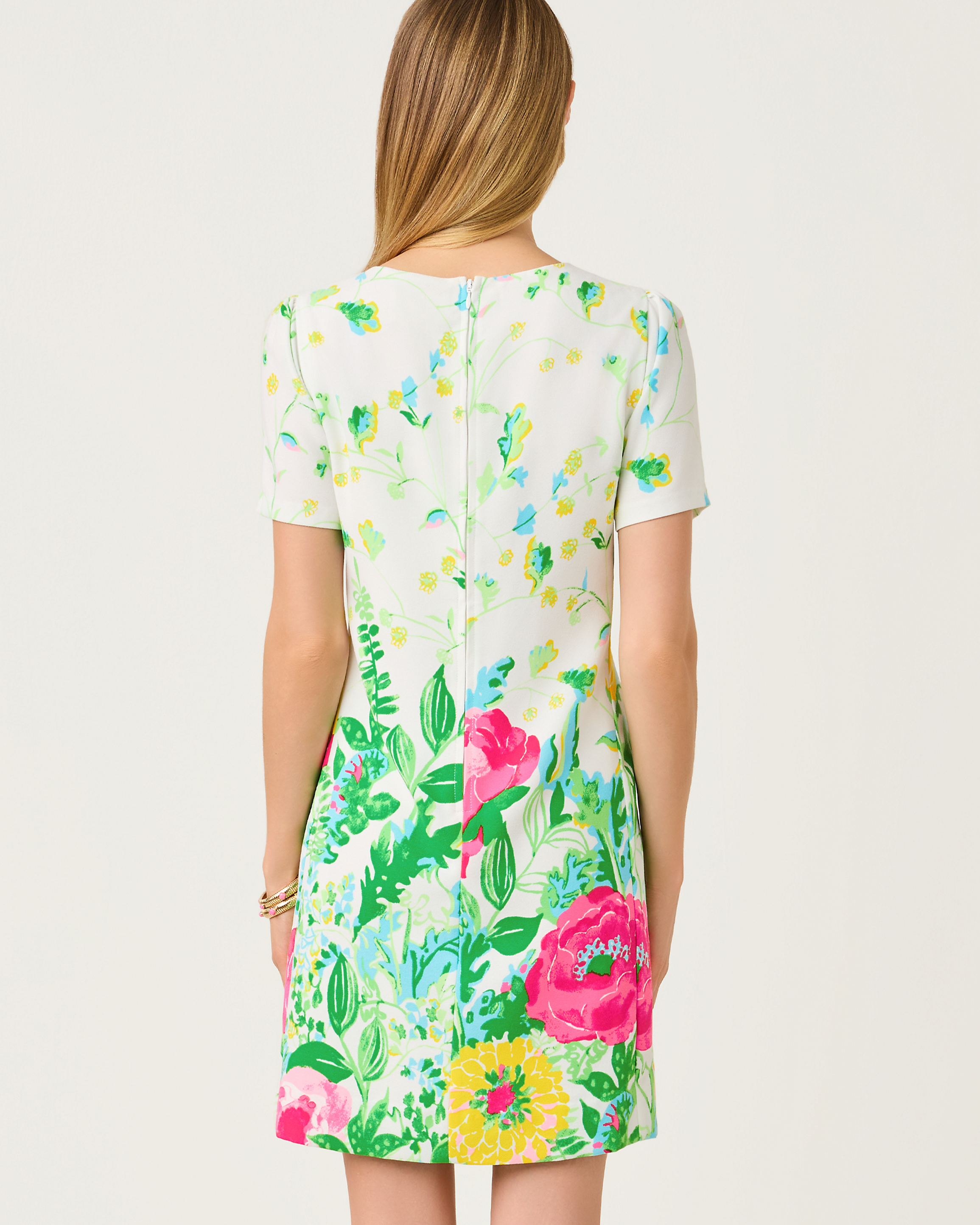 Edita Short Sleeve Shift Dress