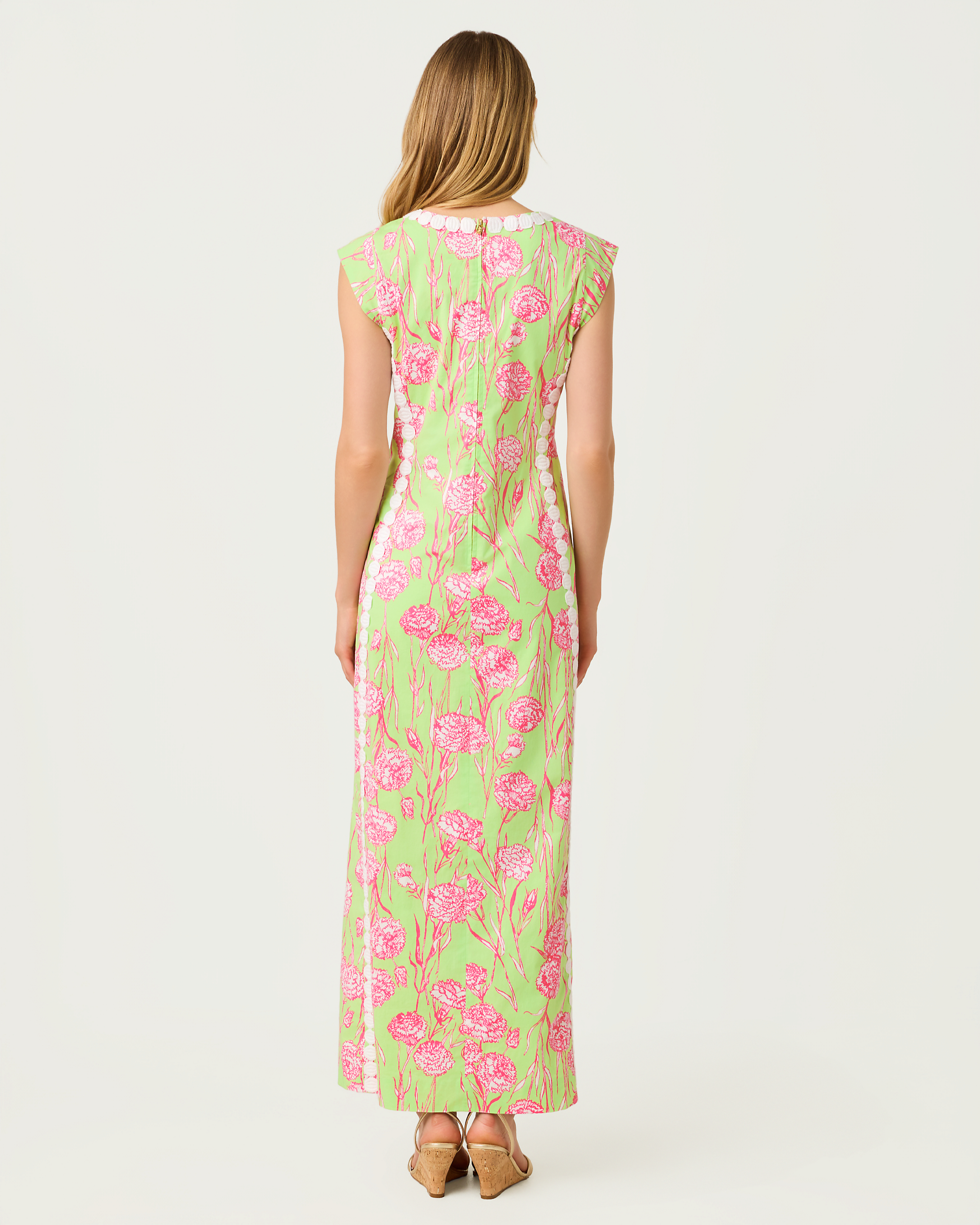 Rosalena Stretch Maxi Shift Dress