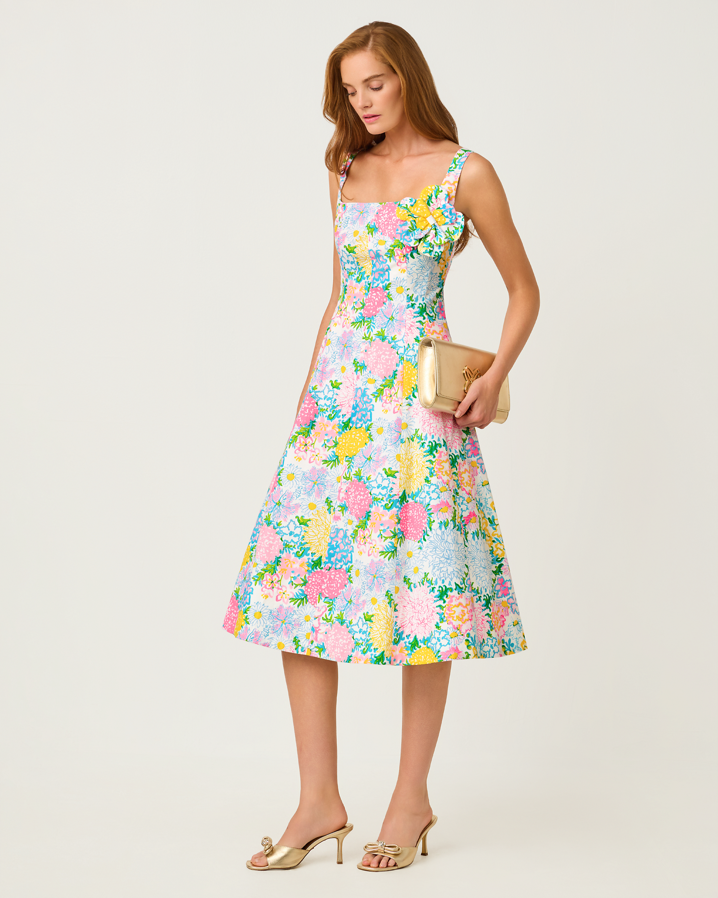 Nelly Stretch Midi Dress