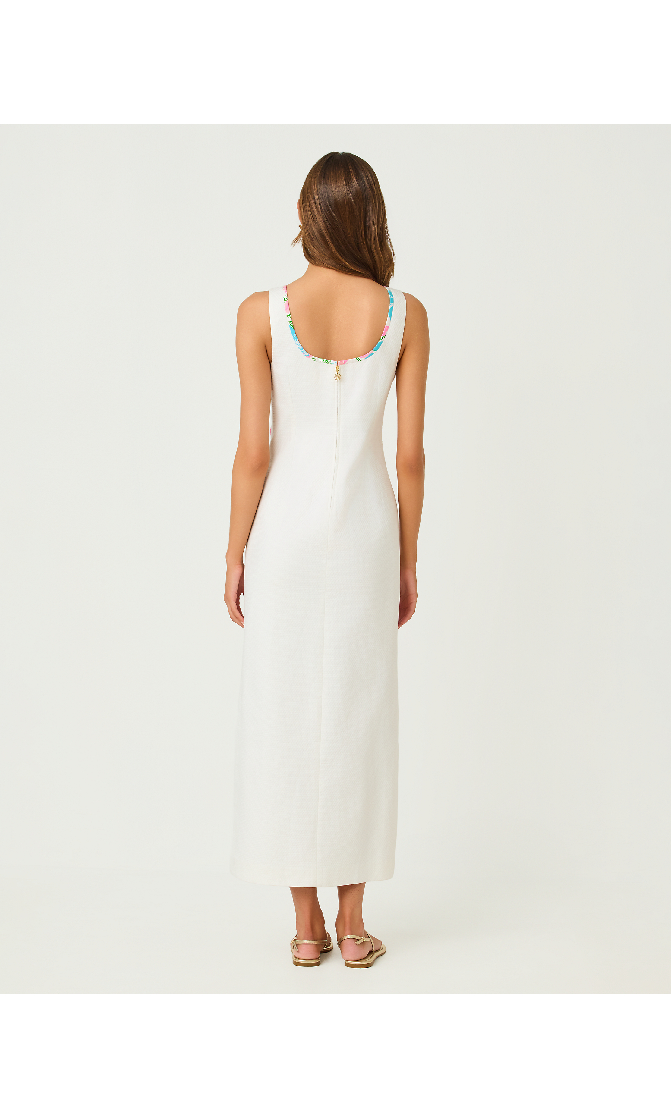 Marleigh Stretch Maxi Shift Dress