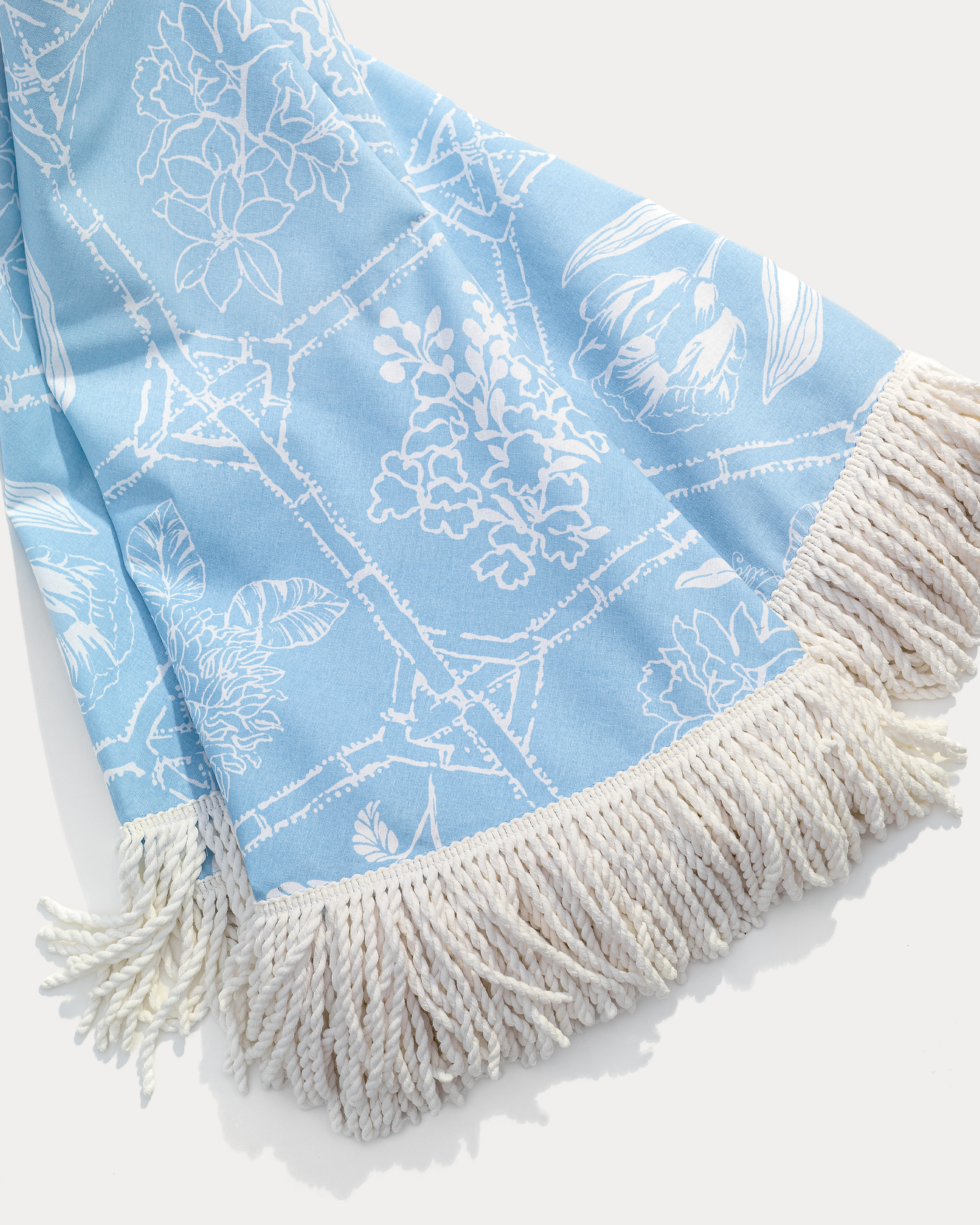 Round Tablecloth with Fringe