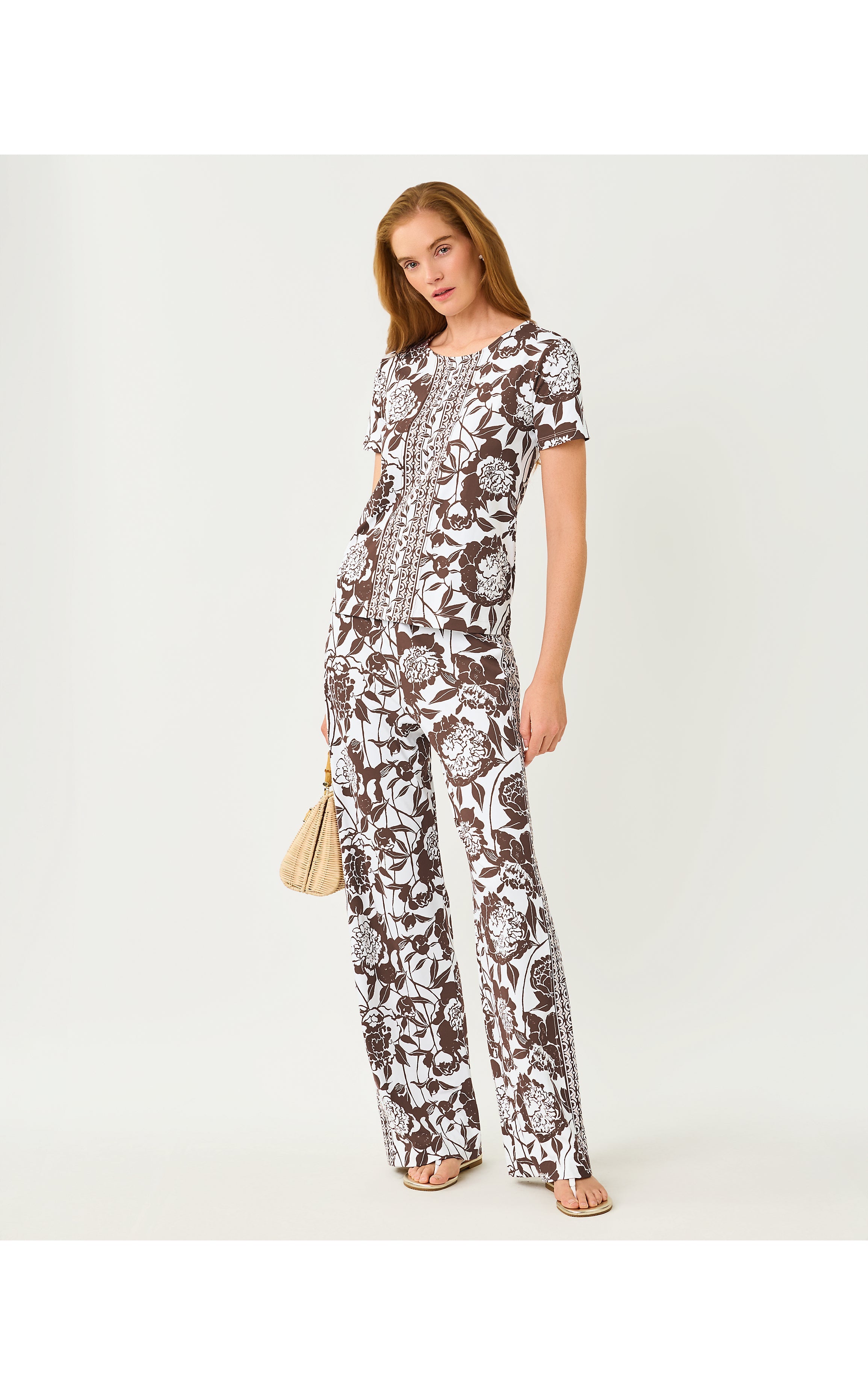 Demia Upf 50+ Knit Pant - Resort White