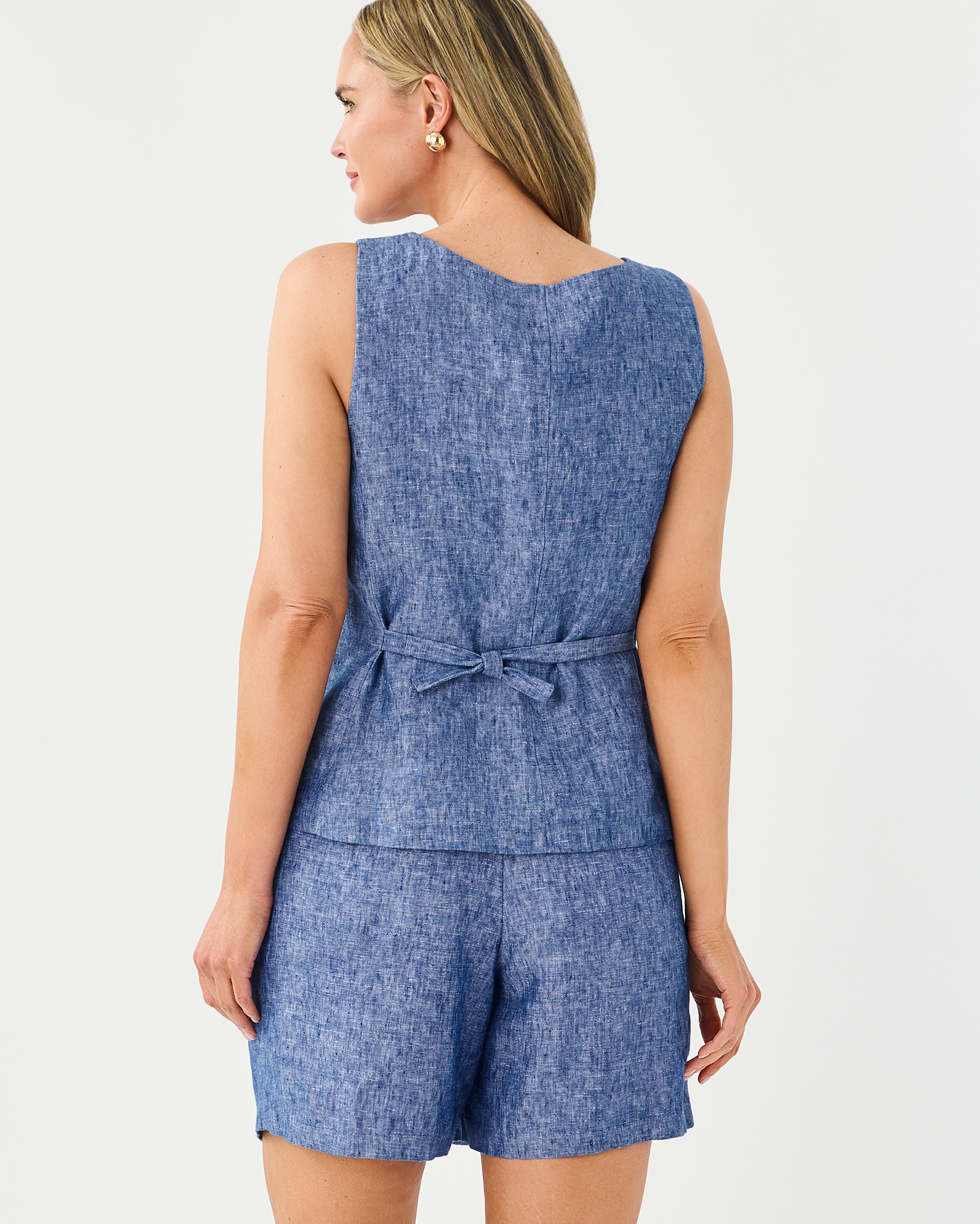 HELLAR LINEN VEST