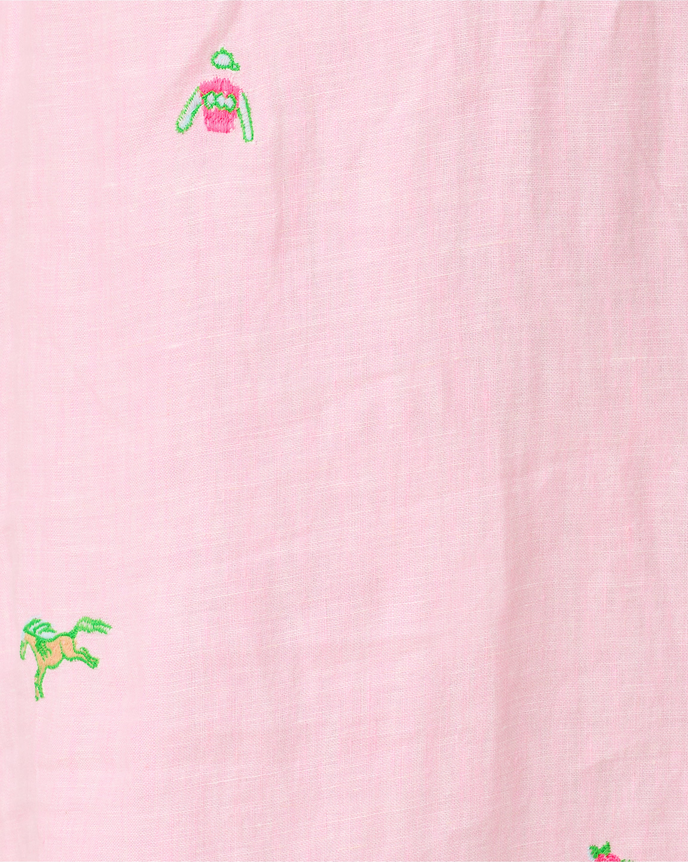 Mialeigh Elbow Sleeve Linen Dress