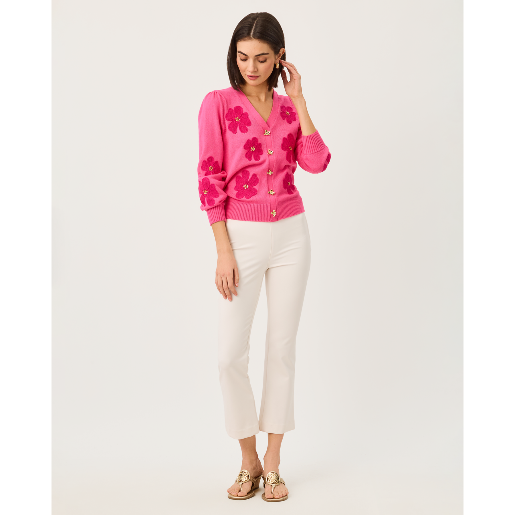 Kynlee Bi Stretch Pant - Coconut