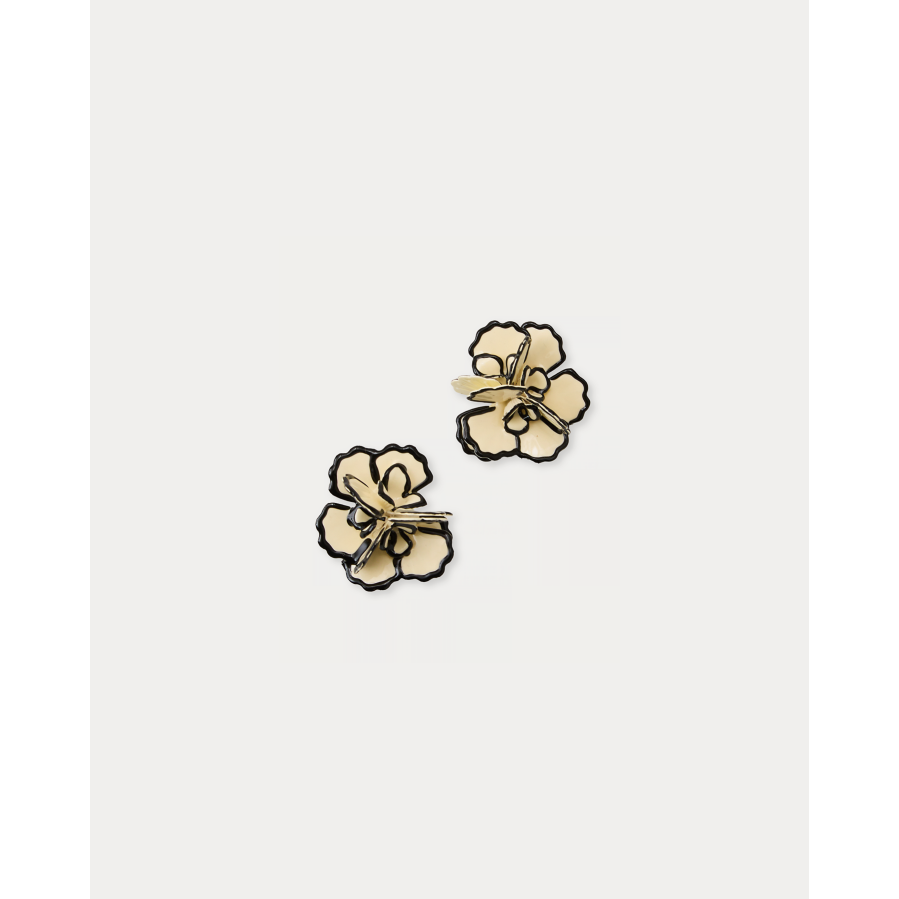 Blushing Blooms Earrings - Coconut