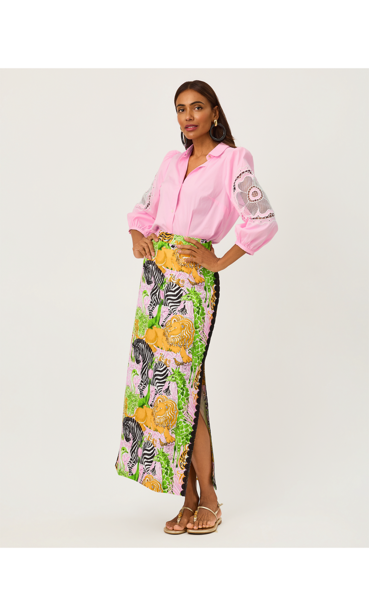 THE FLOWER LACE LILLY SHIRT