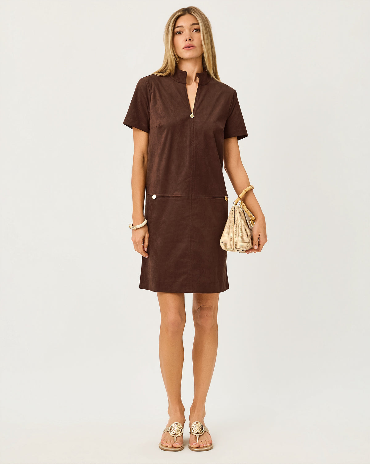 SHORT SLEEVE ROSEE DRESS
