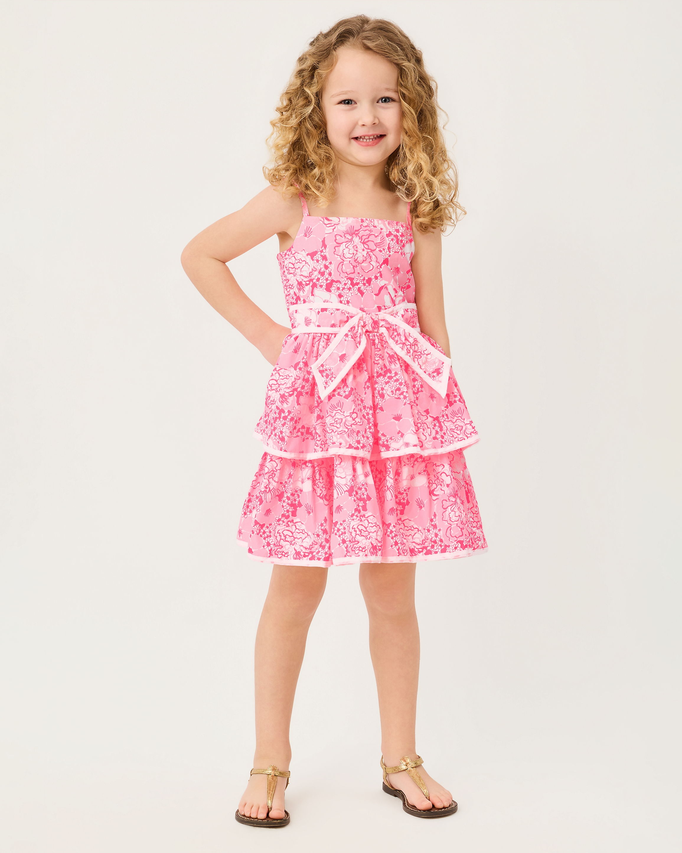 AMBIE RUFFLE DRESS
