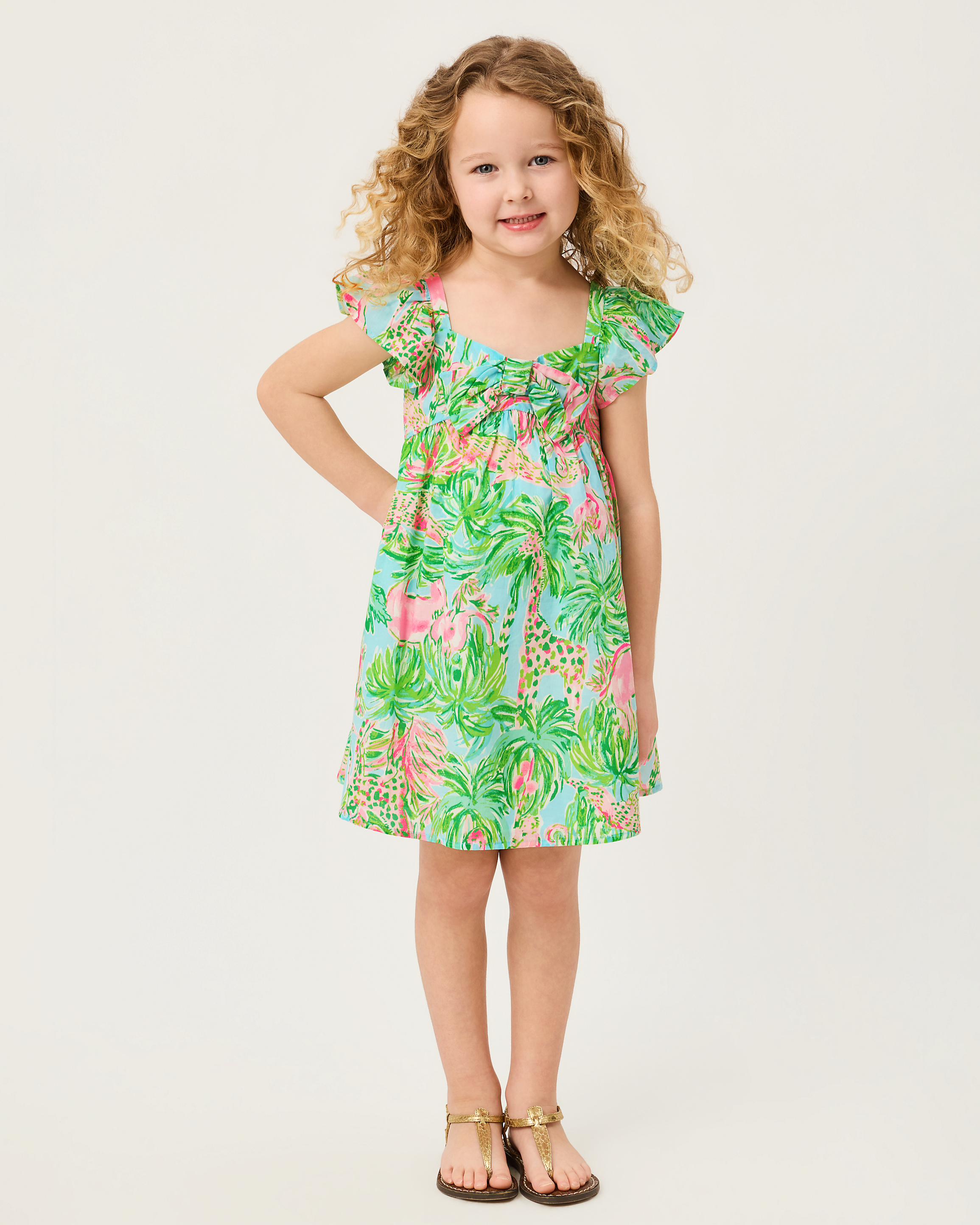 ANIKA BOW DRESS