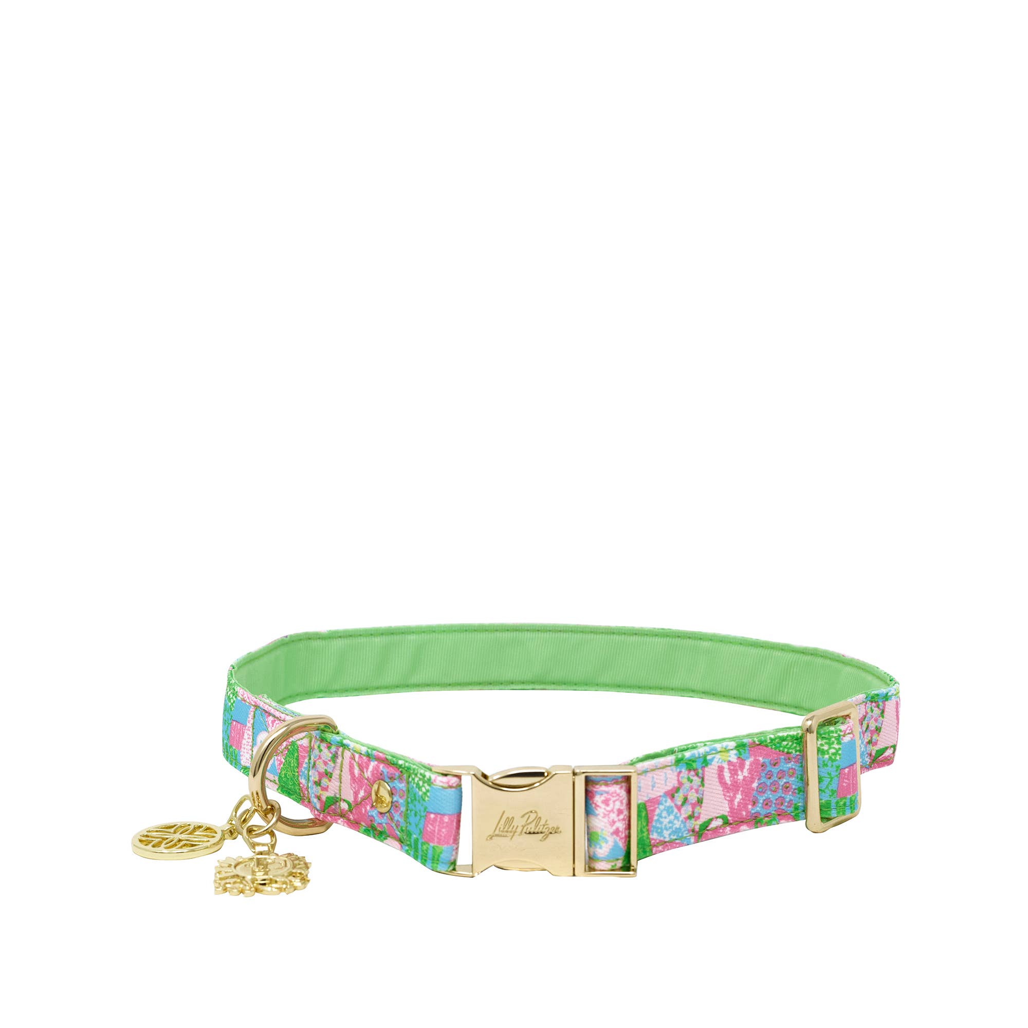 Dog Collar, Crazy Quilt Home (M/L)