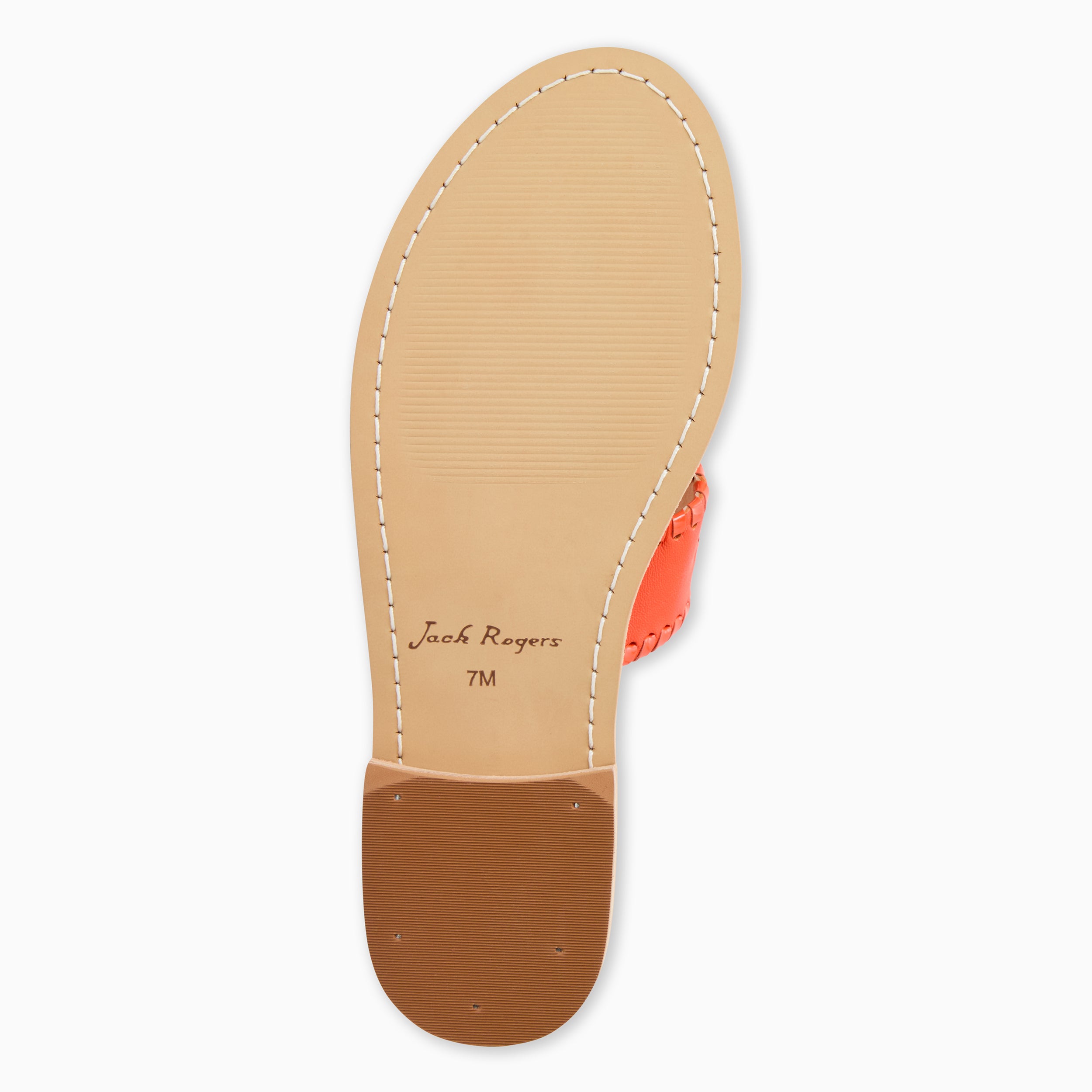 Jacks Flat Sandal - Metallic Nappa