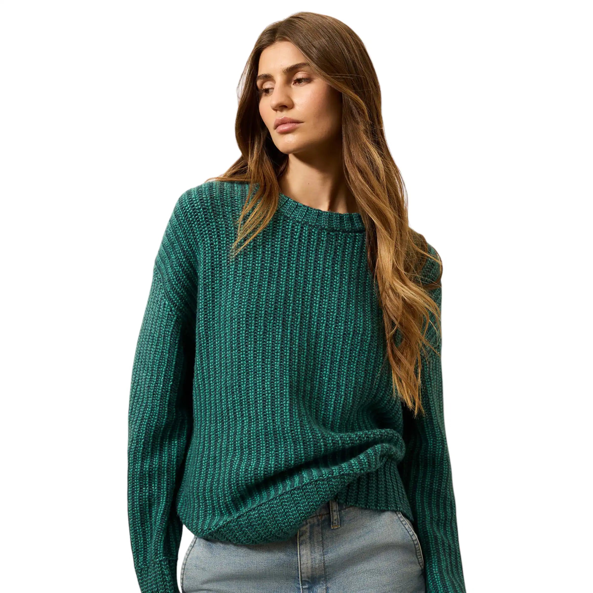 Heirloom Cotton Relaxed Crew