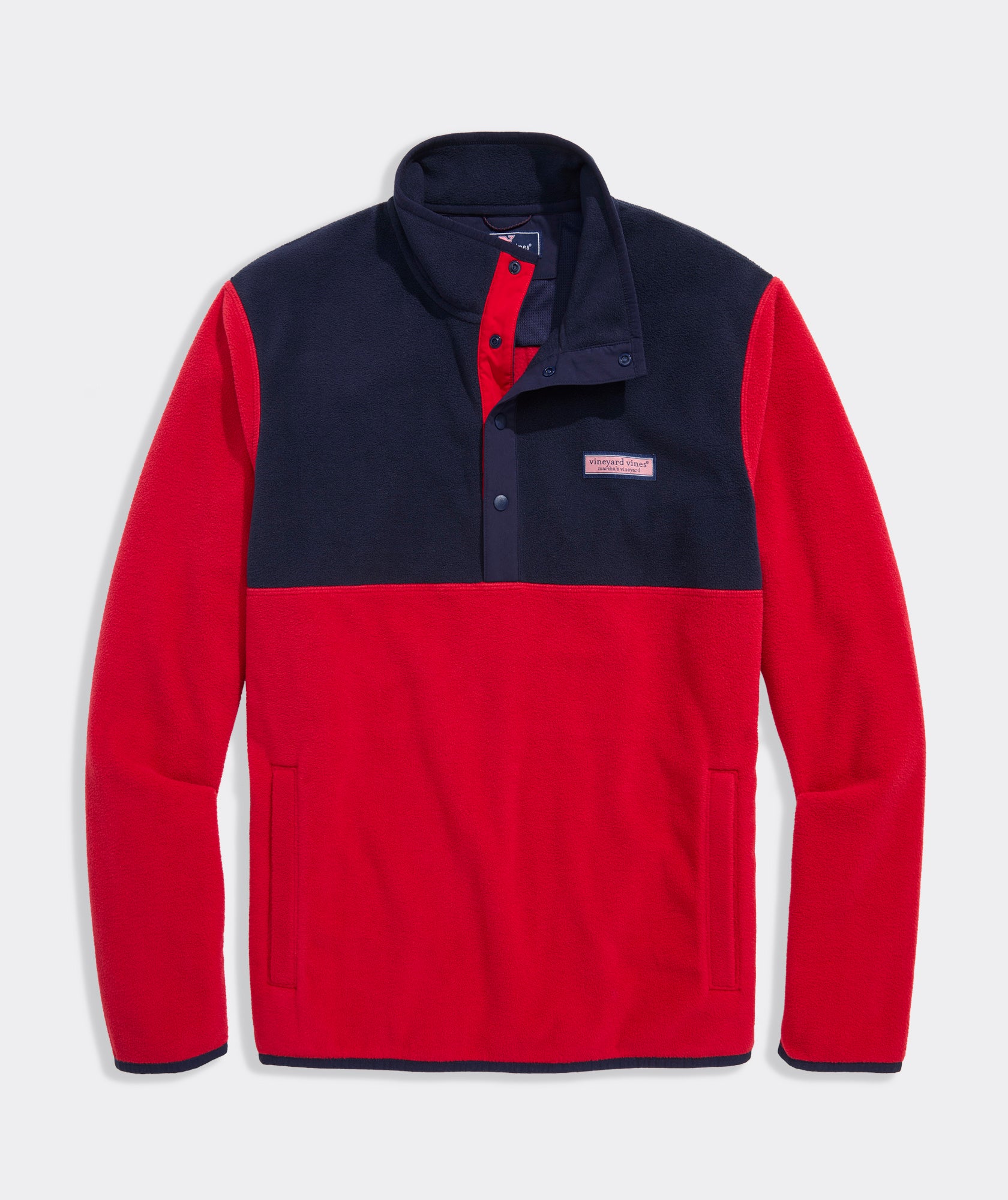 Colorblock Harbor Fleece Quarter-Snap
