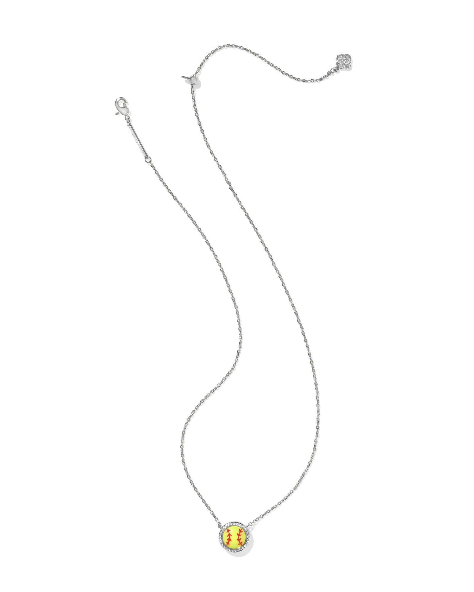 Softball Short Pendant Necklace