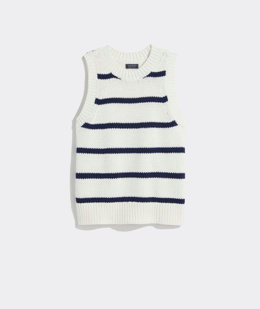 Sweater Tank in Hana Stripe Marsh