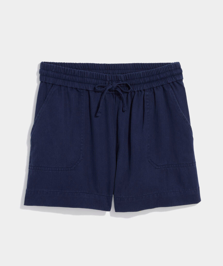 Frankie Pull-On Shorts Nautical Navy