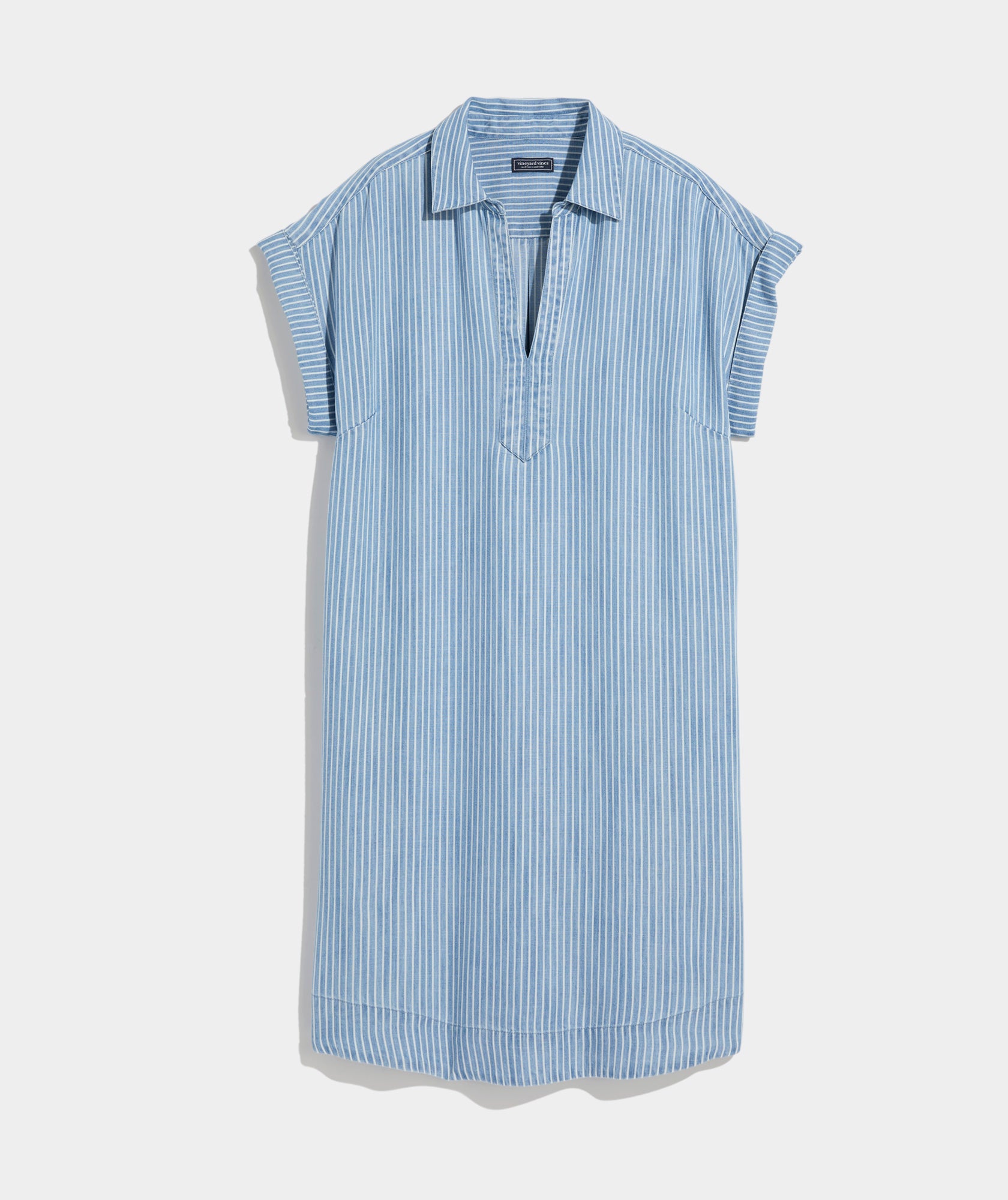 Margo Pinstripe Shirtdress