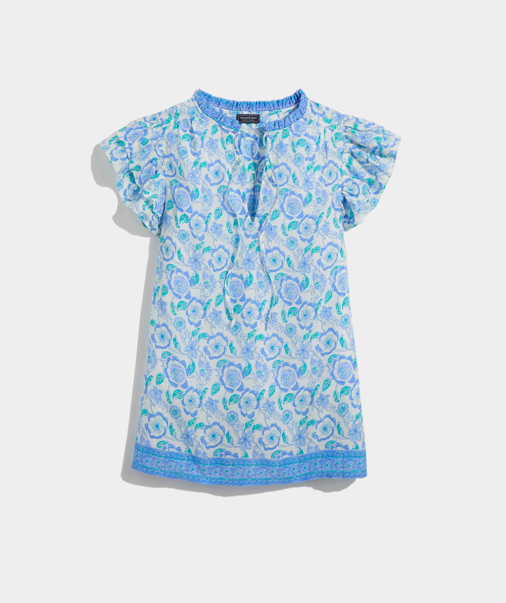 Ruffle Sleeveless Top
