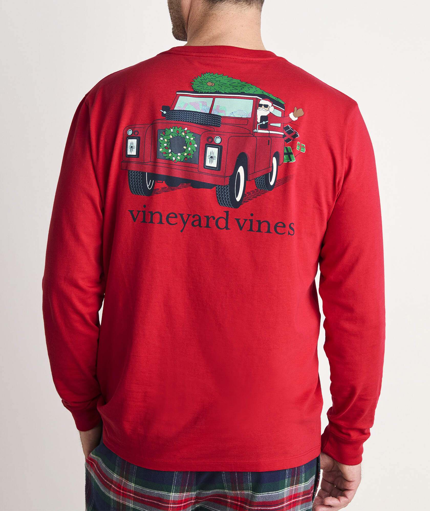 Santa Rover Long-Sleeve Tee