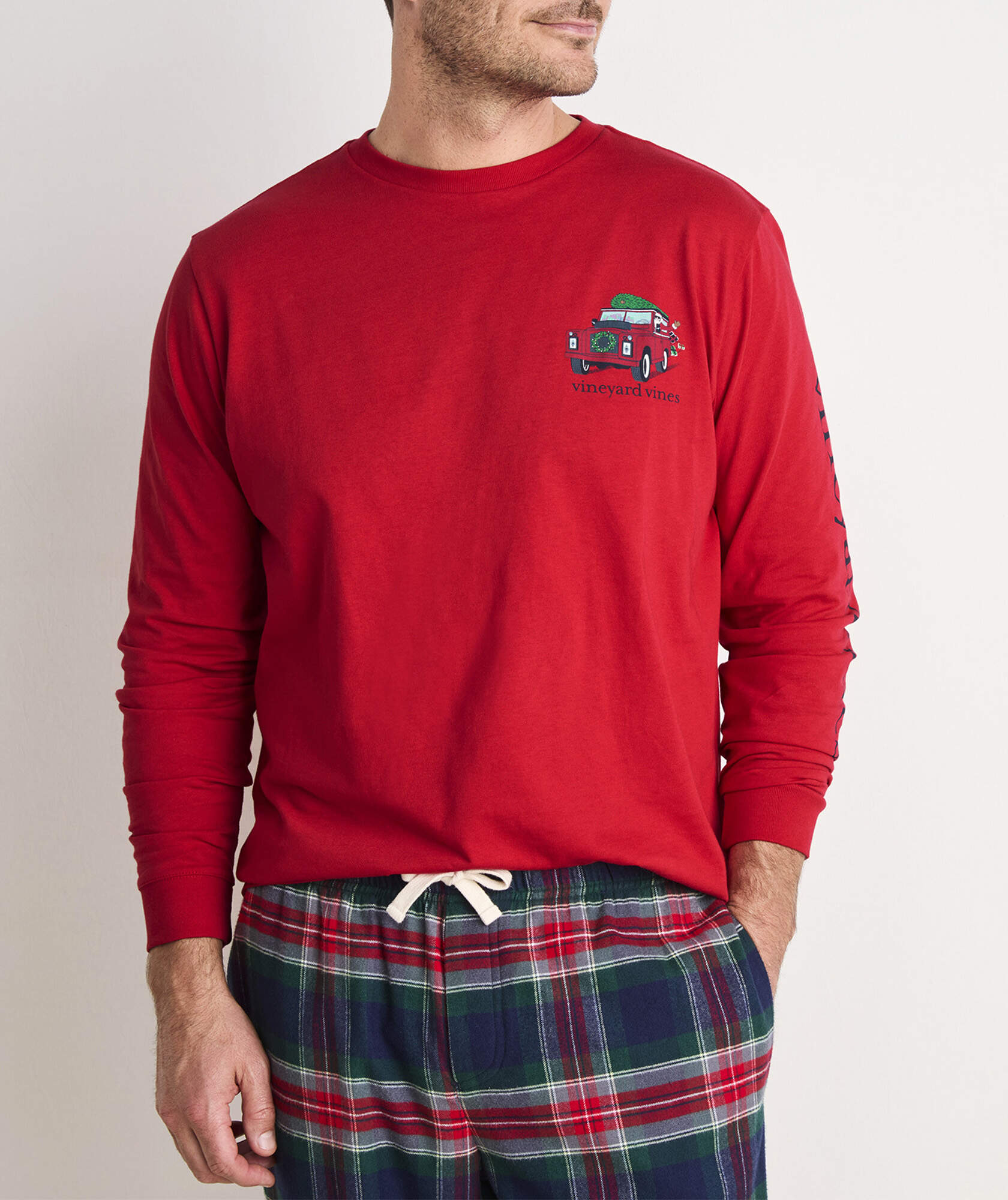 Santa Rover Long-Sleeve Tee