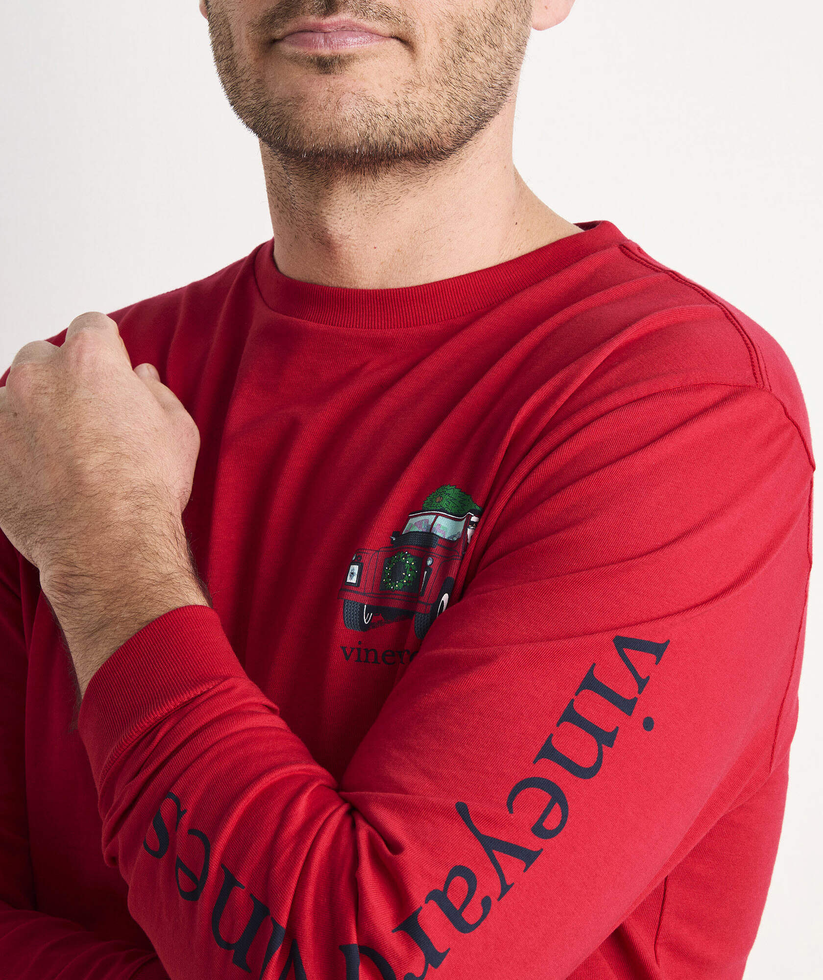 Santa Rover Long-Sleeve Tee