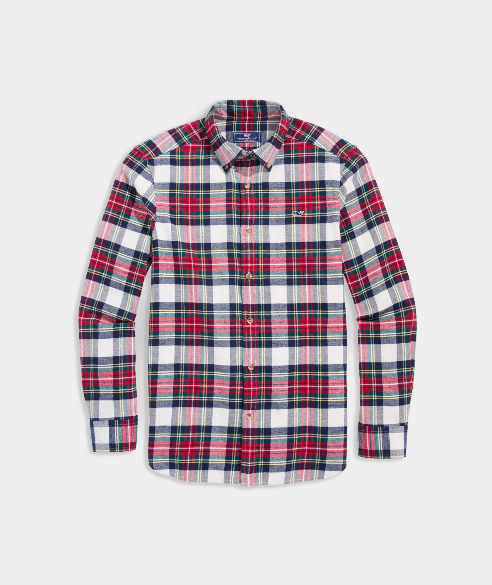 Vineyard Flannel Plaid Shirt