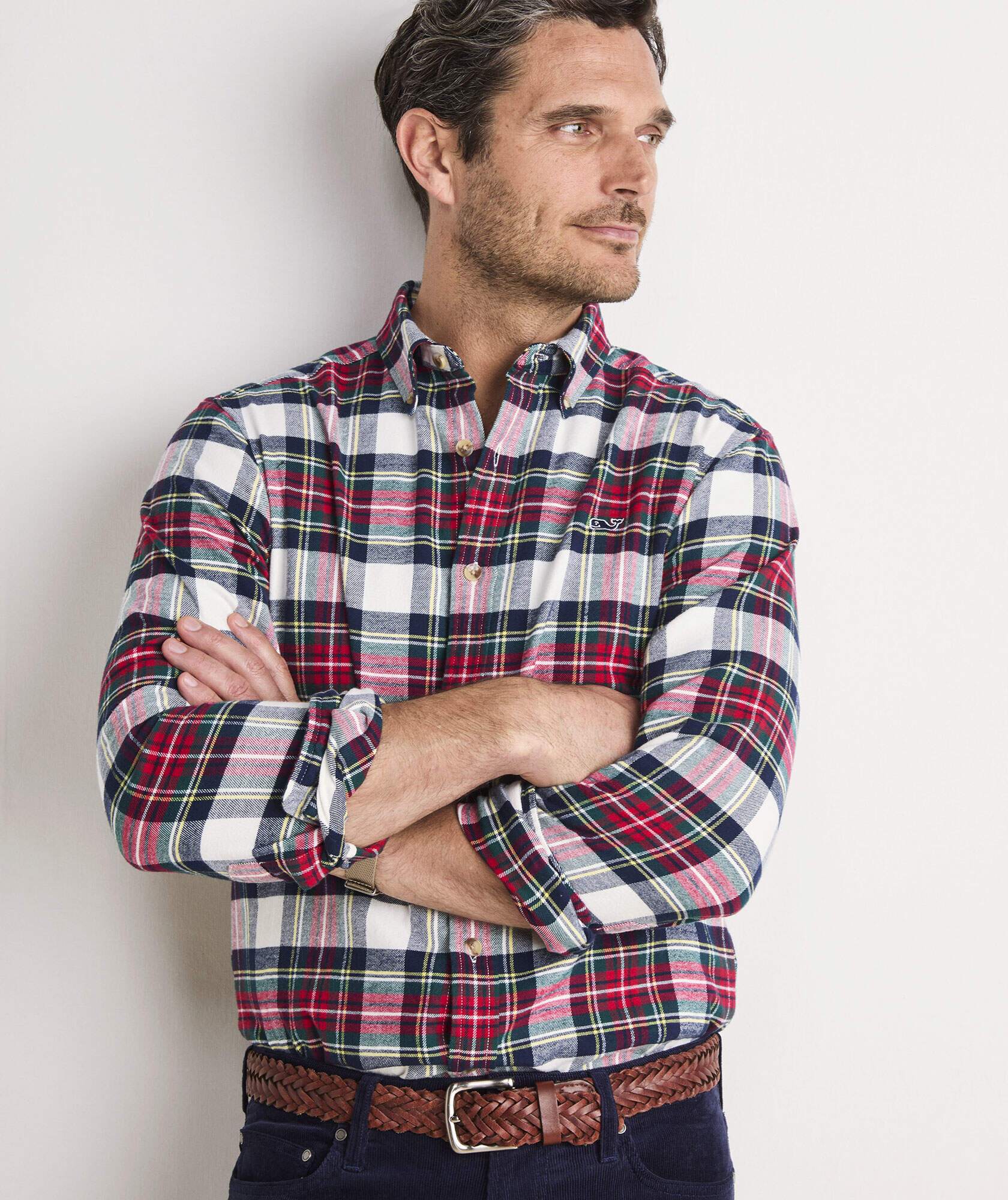 Vineyard Flannel Plaid Shirt