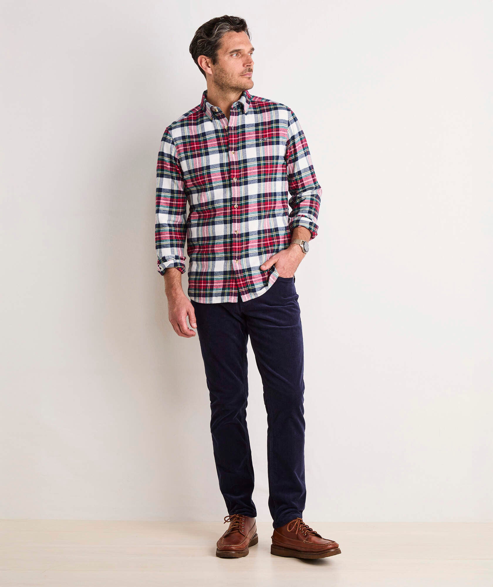 Vineyard Flannel Plaid Shirt