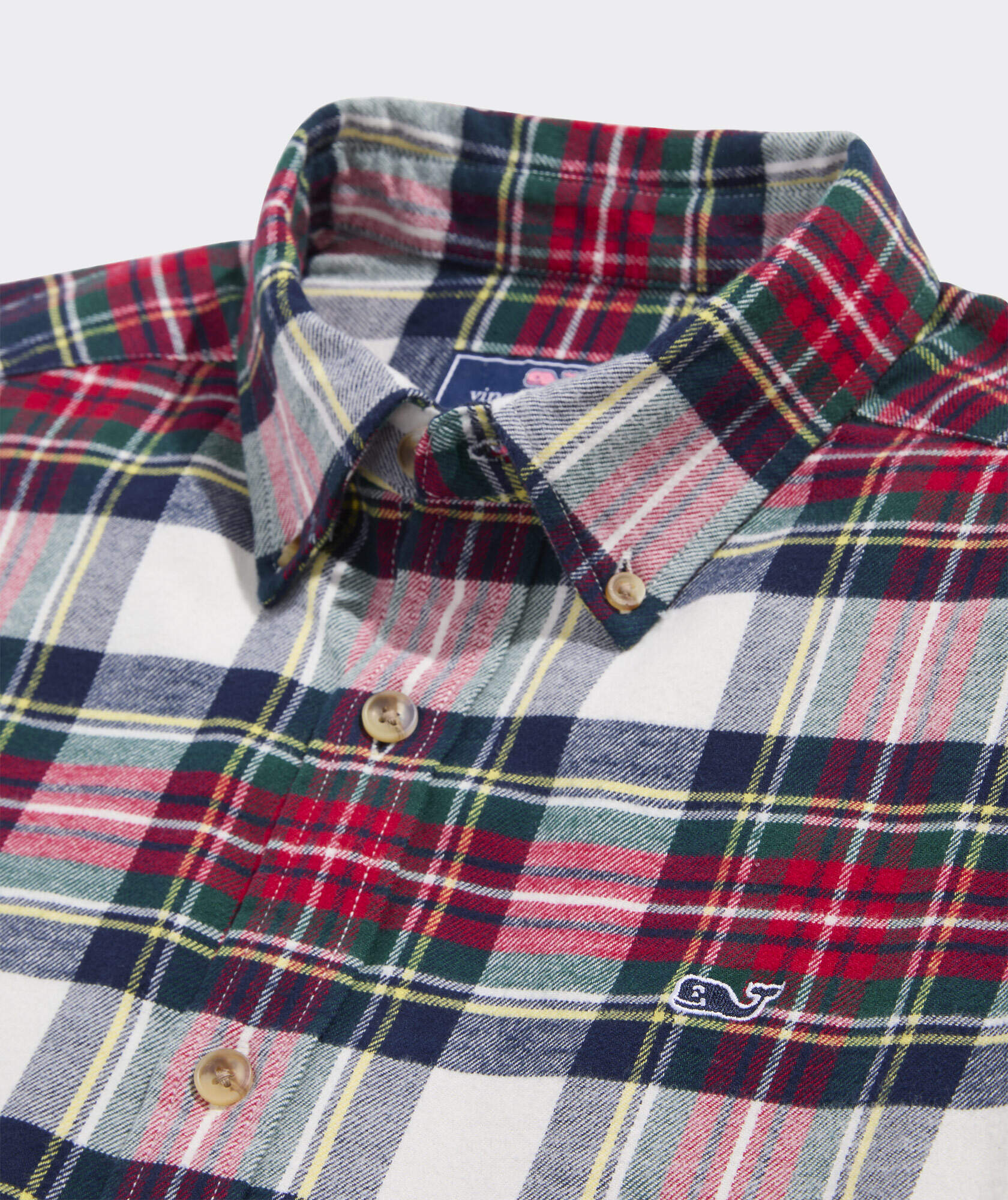 Vineyard Flannel Plaid Shirt