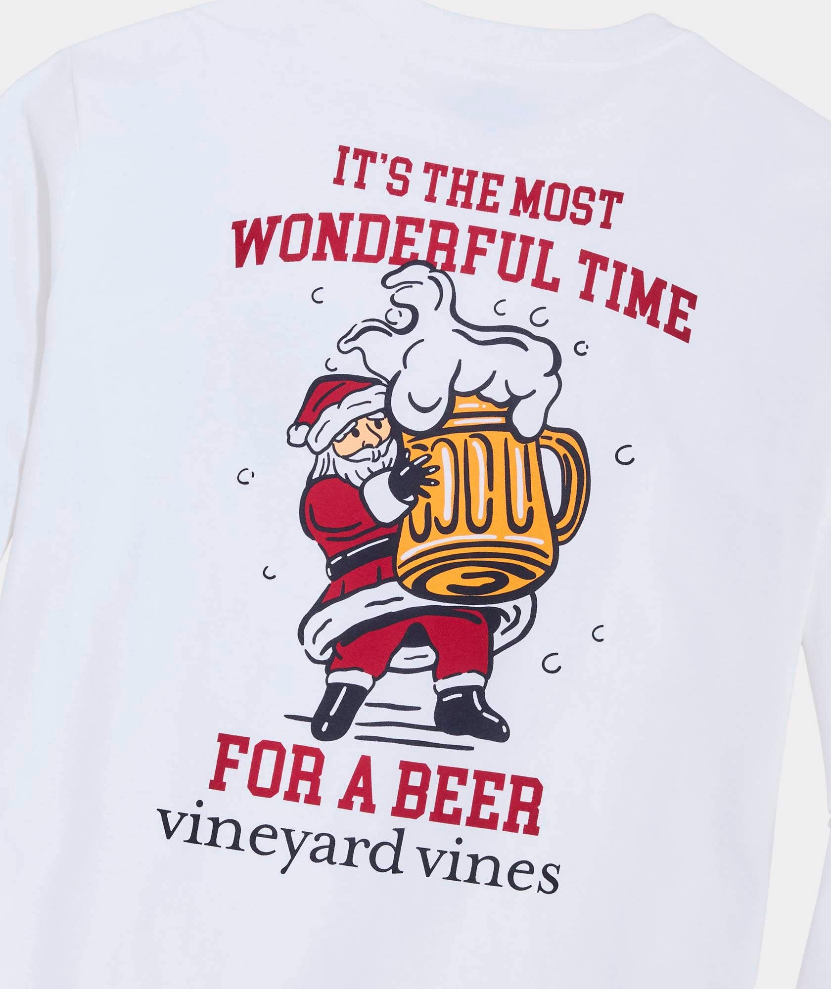 Most Wonderful Time For A Beer Long-Sleeve Tee
