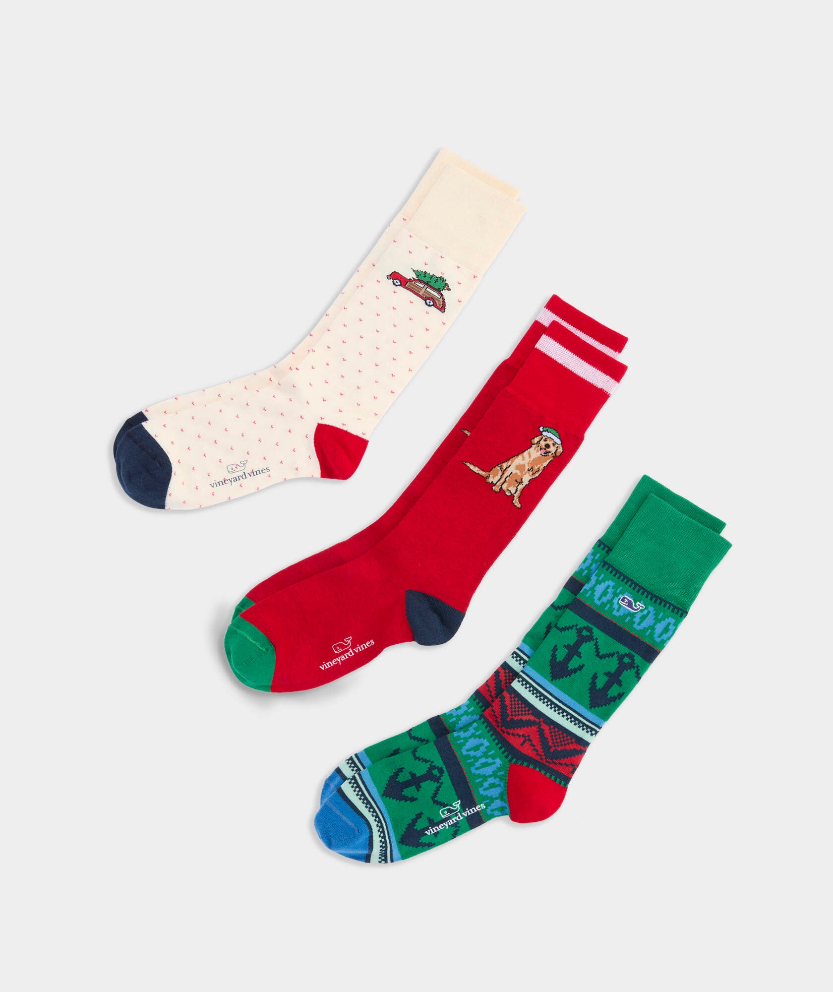 Holiday Icons 3-Pack Socks