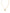 Crystal Letter B Short Pendant Necklace