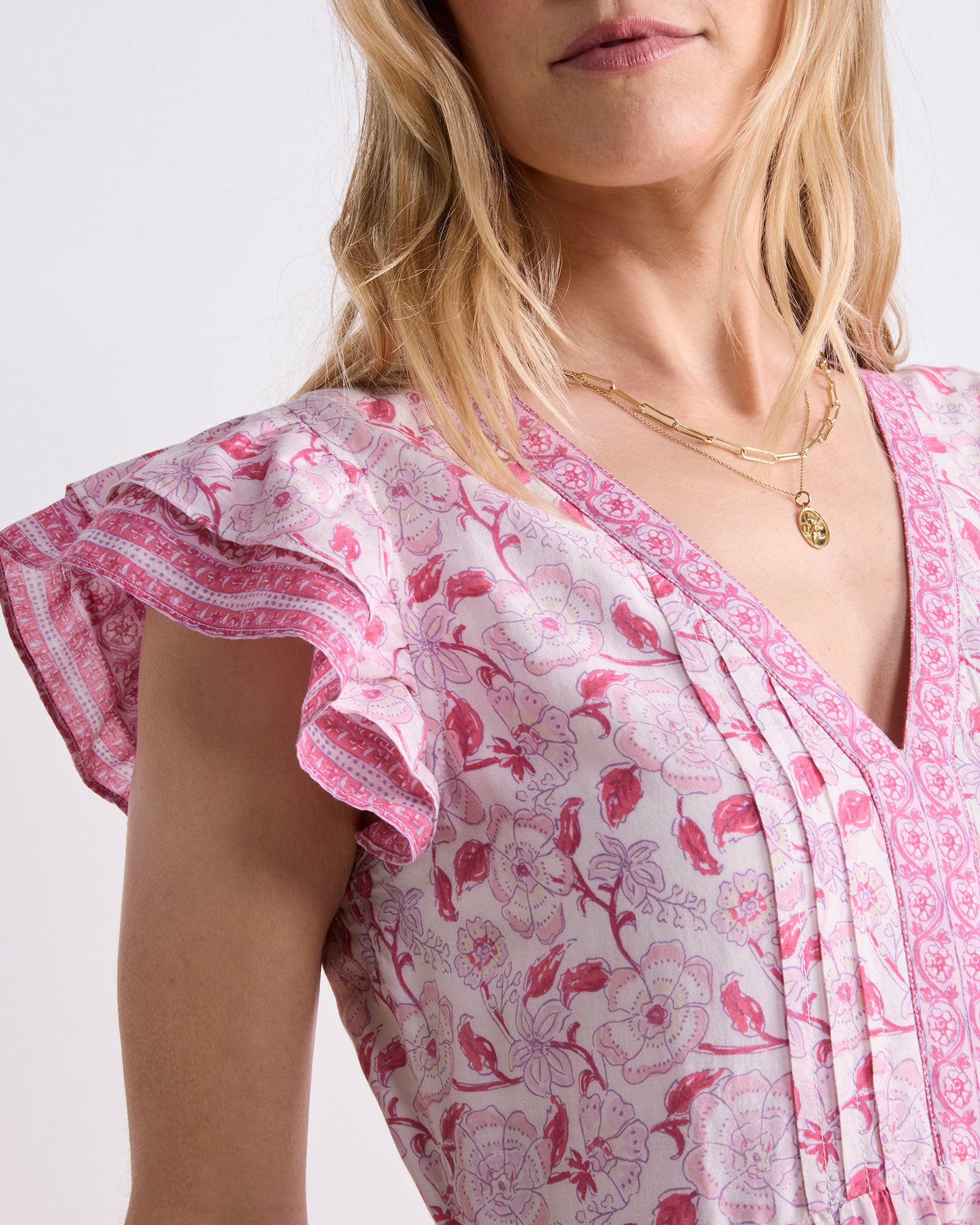 Flutter Sleeve Dress