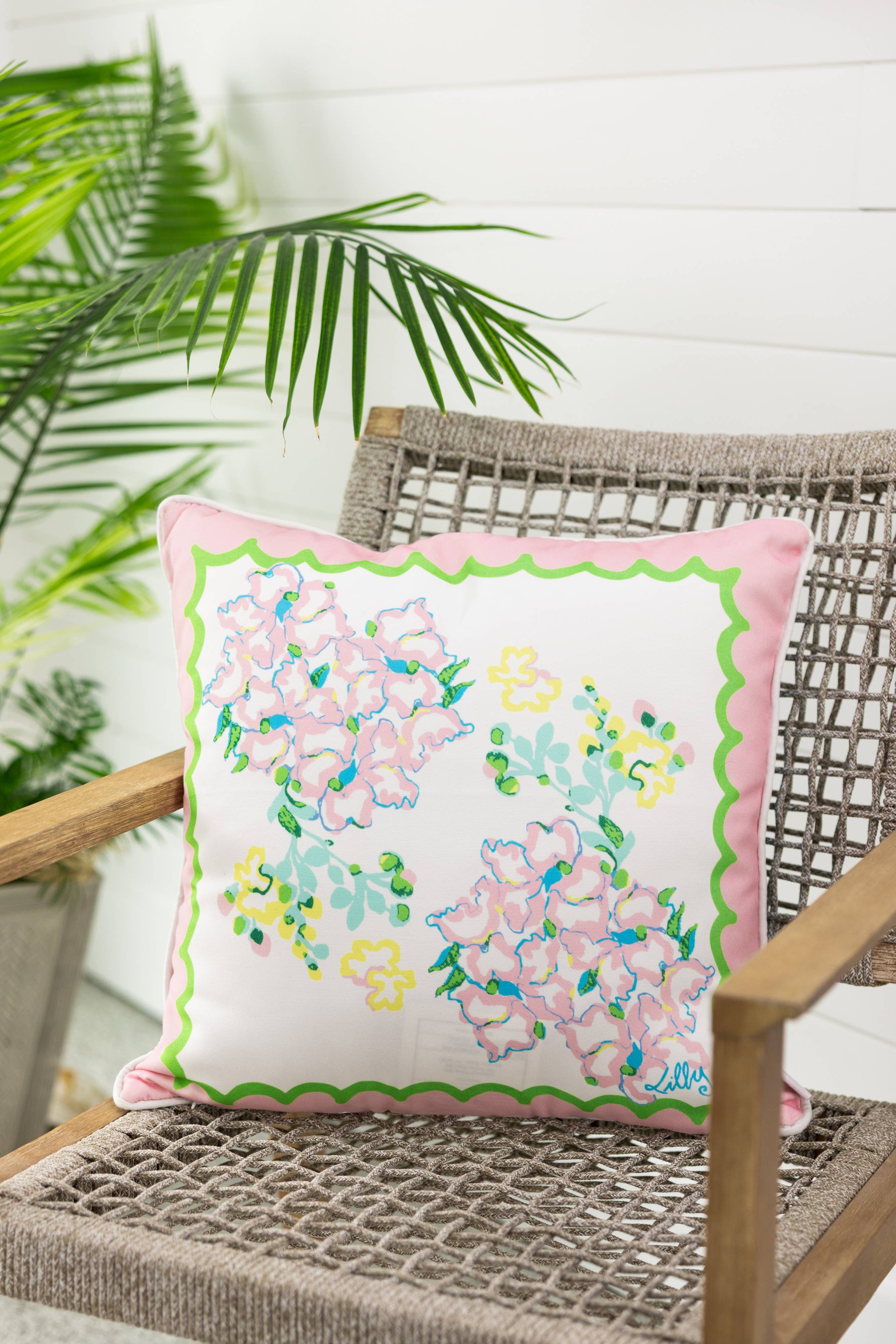 Large Pillow, Sun Tiles Home