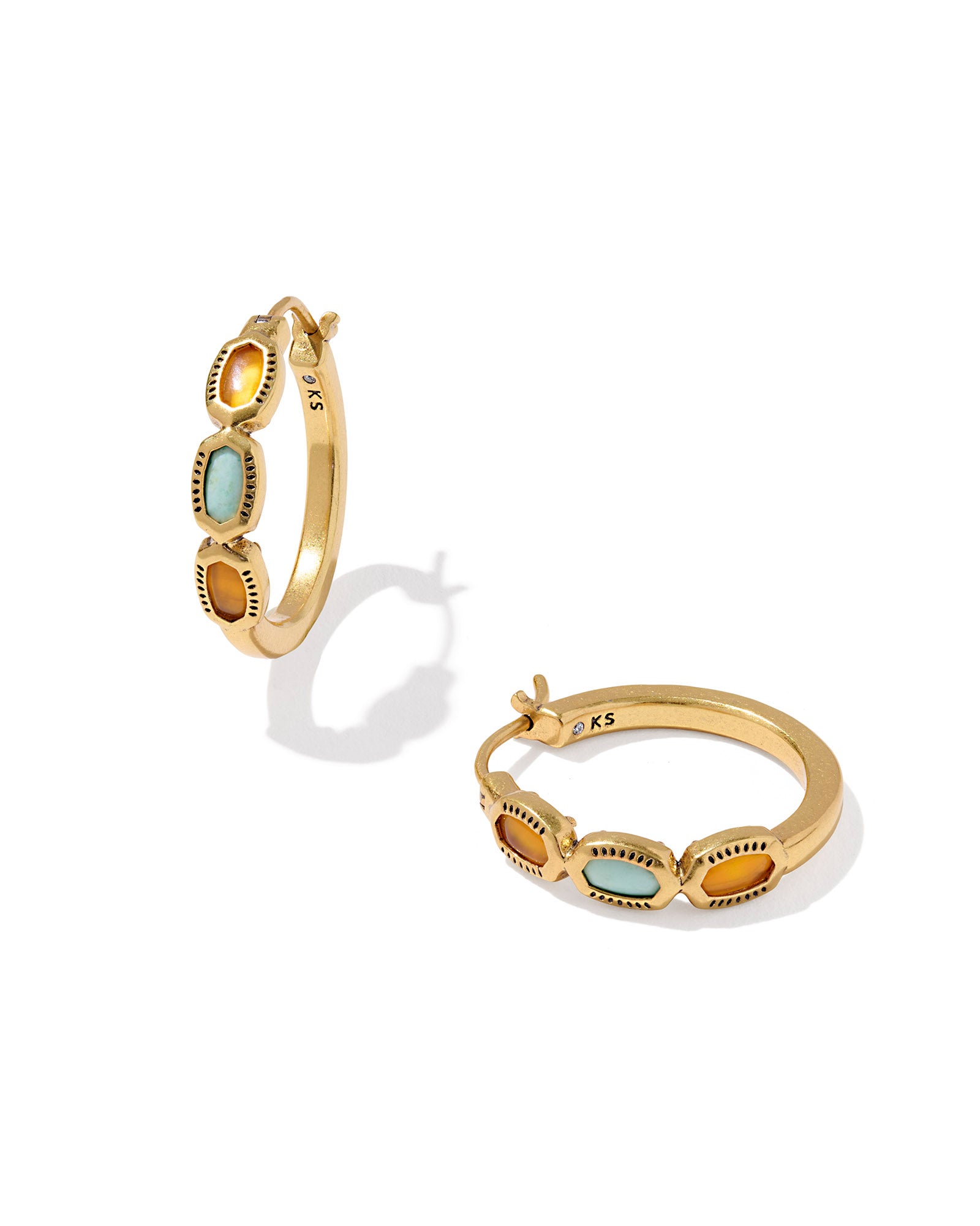 Mini Elisa Hoop Earrings