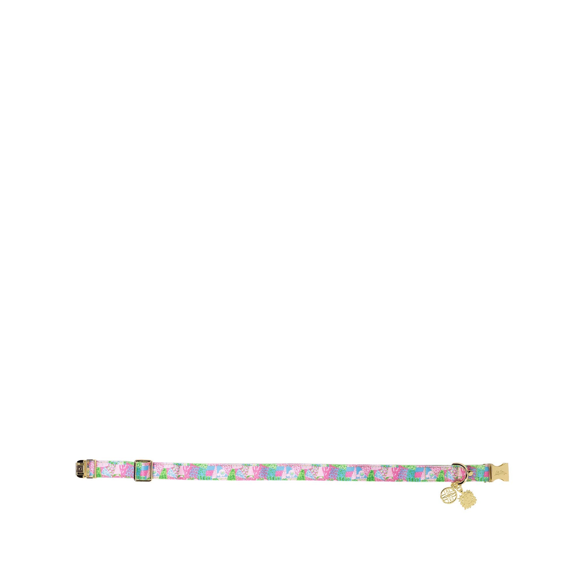 Dog Collar, Crazy Quilt Home (M/L)