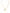 Crystal Letter N Short Pendant Necklace