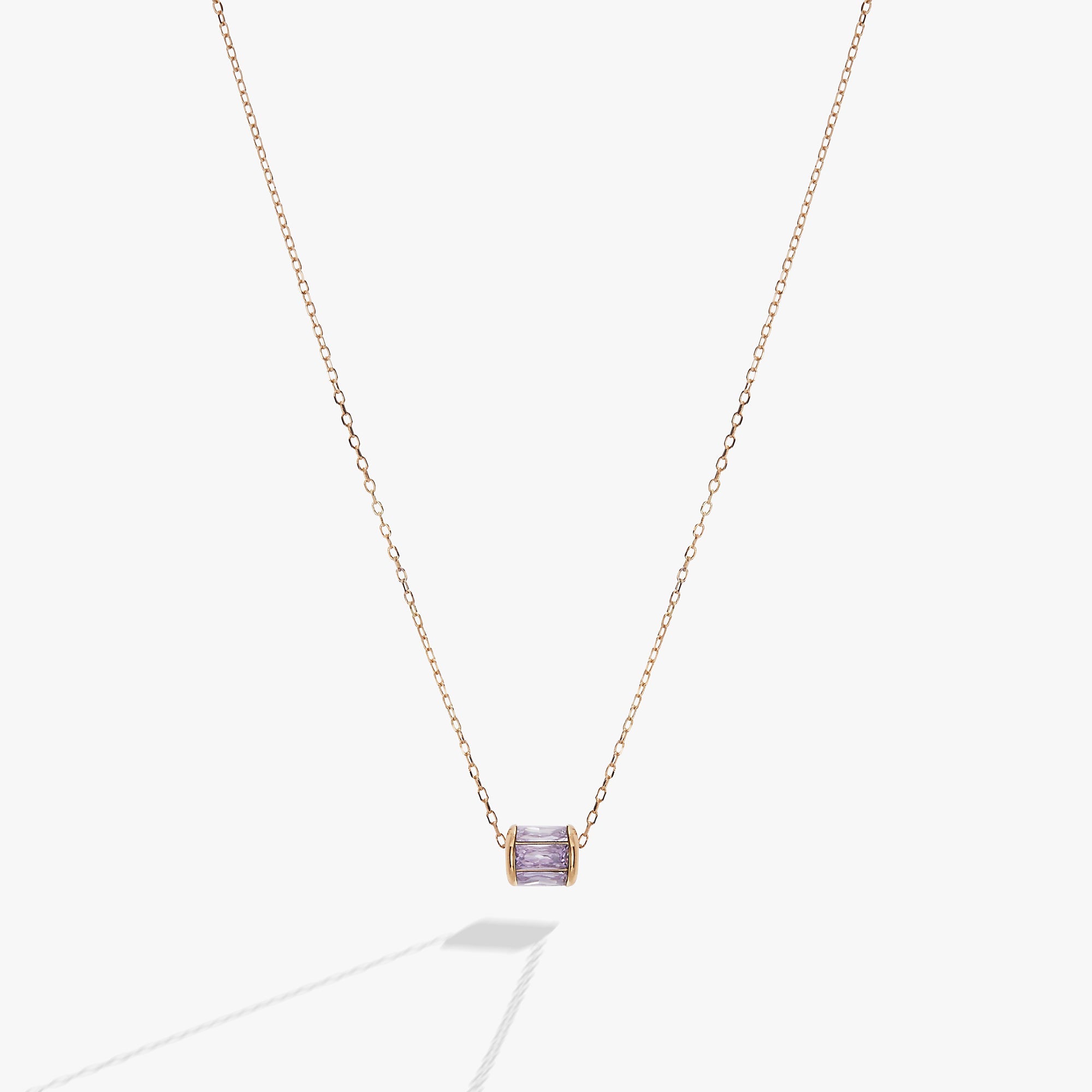 June Birthstone Precious Pendant Necklace