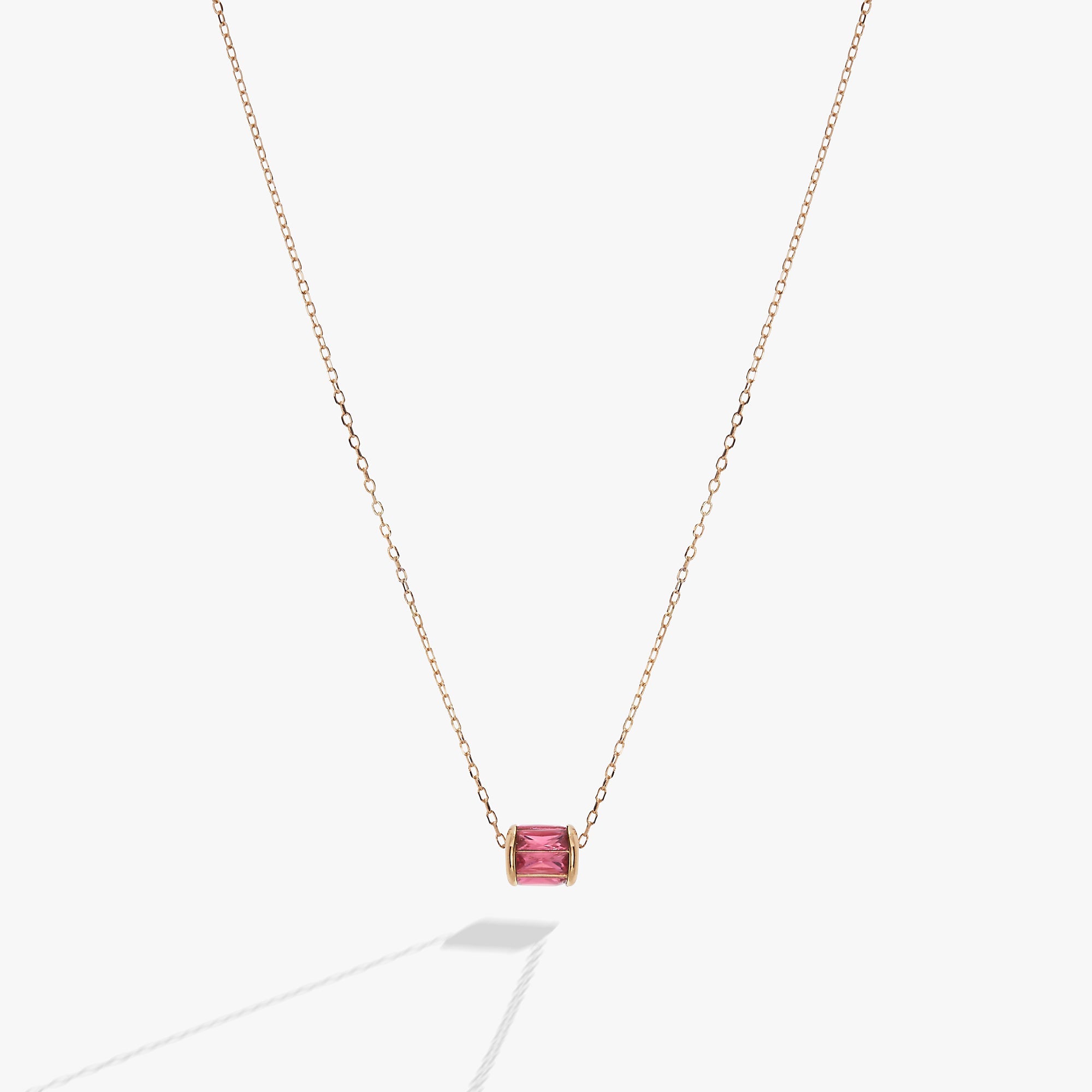 October Birthstone Precious Pendant Necklace