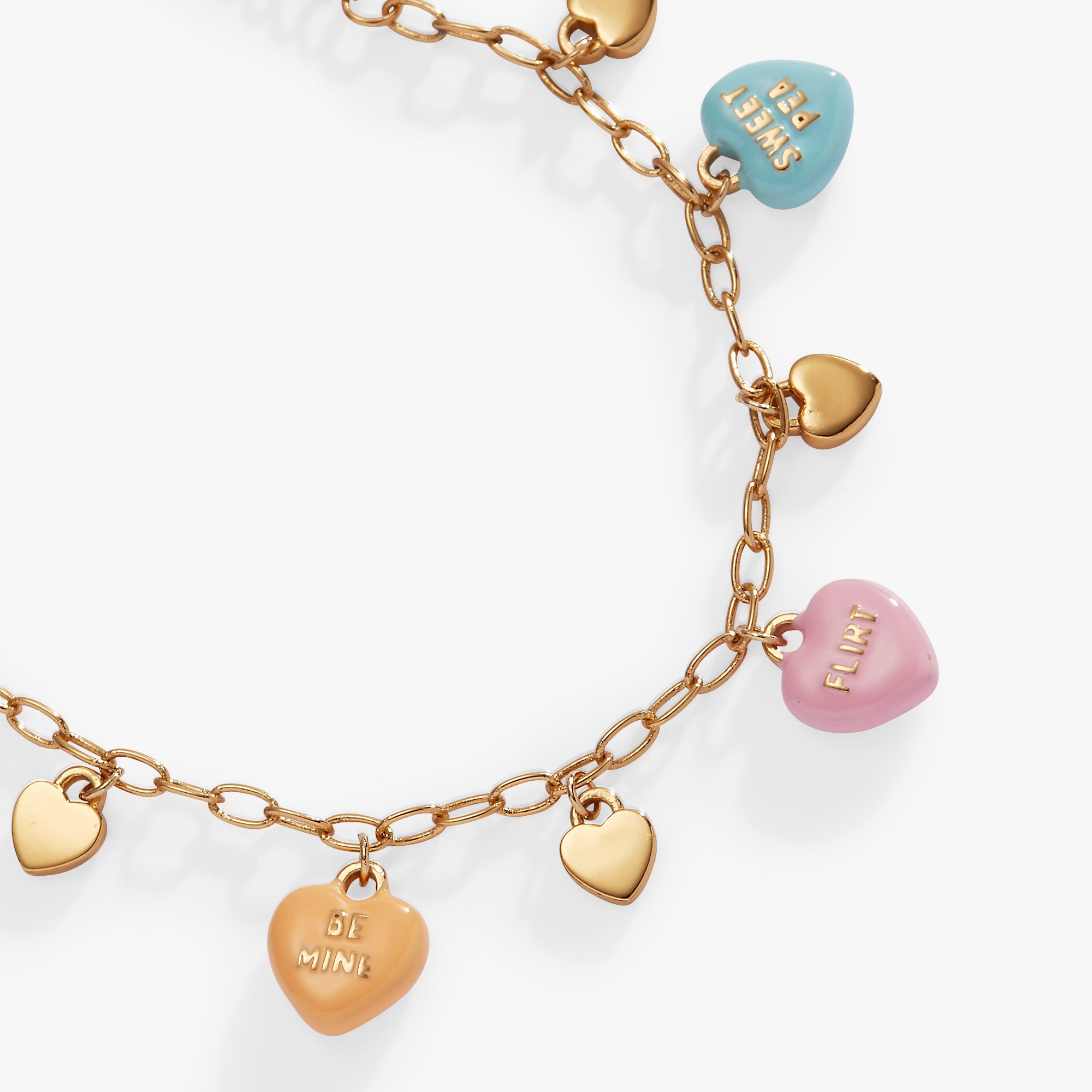 Sweethearts Multi-charm Bracelet