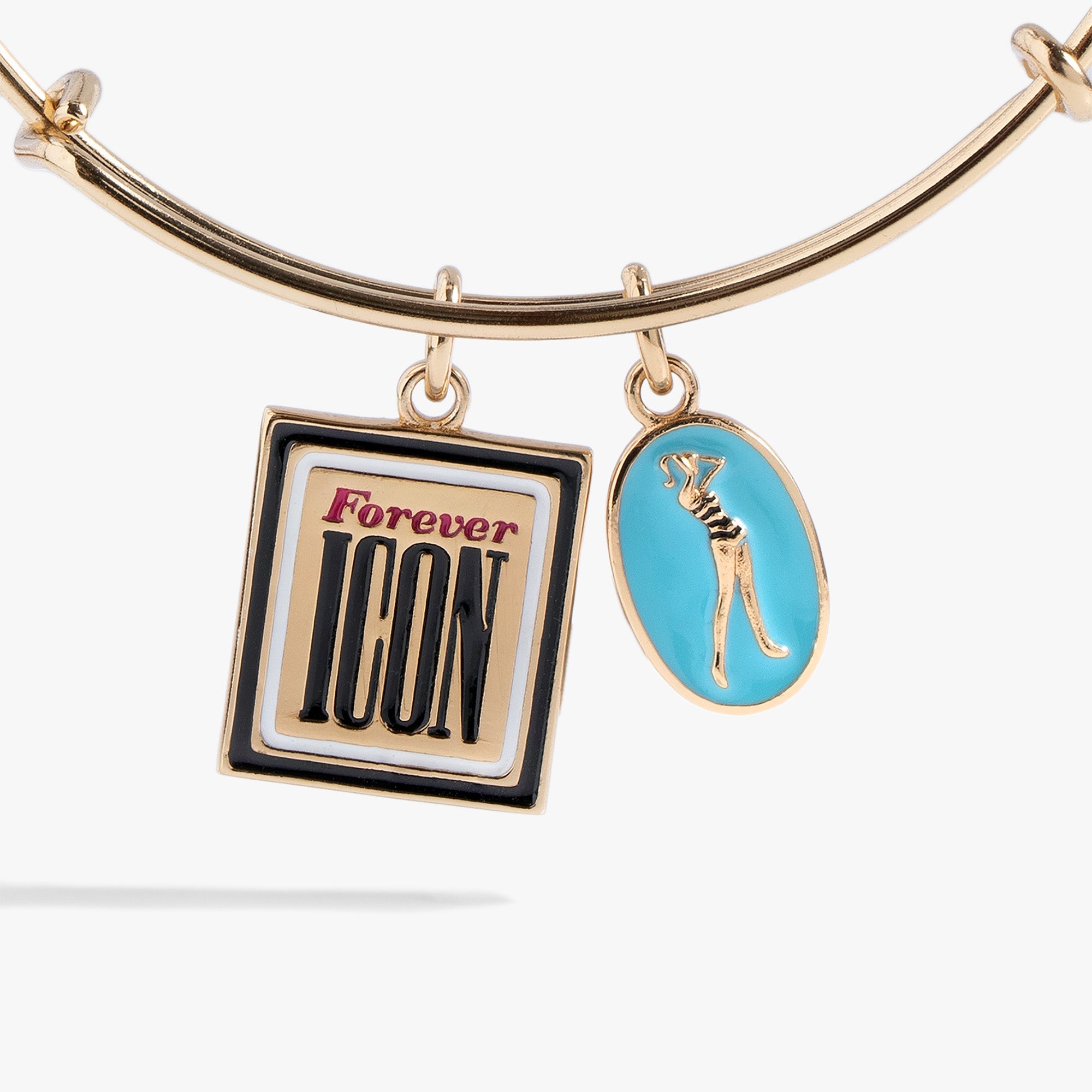 Retro Barbie Duo Charm Bangle