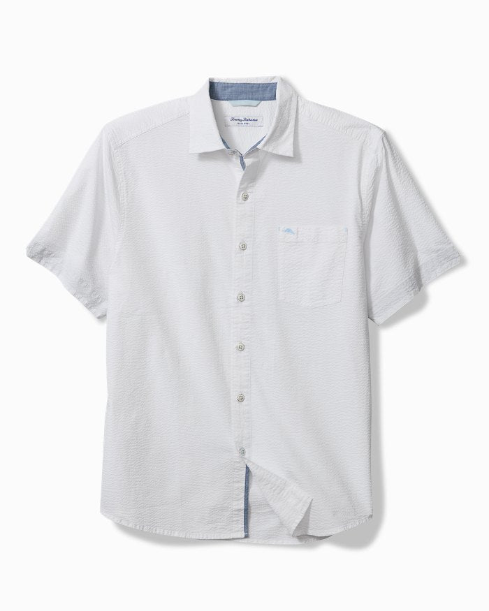 Nova Wave Cotton-Blend Short-Sleeve Shirt